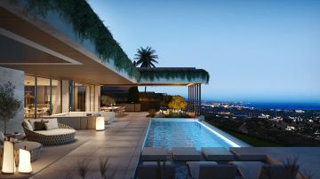 EXCLUSIVE SKY VILLAS, BENAHAVIS New build Costa Del Sol
