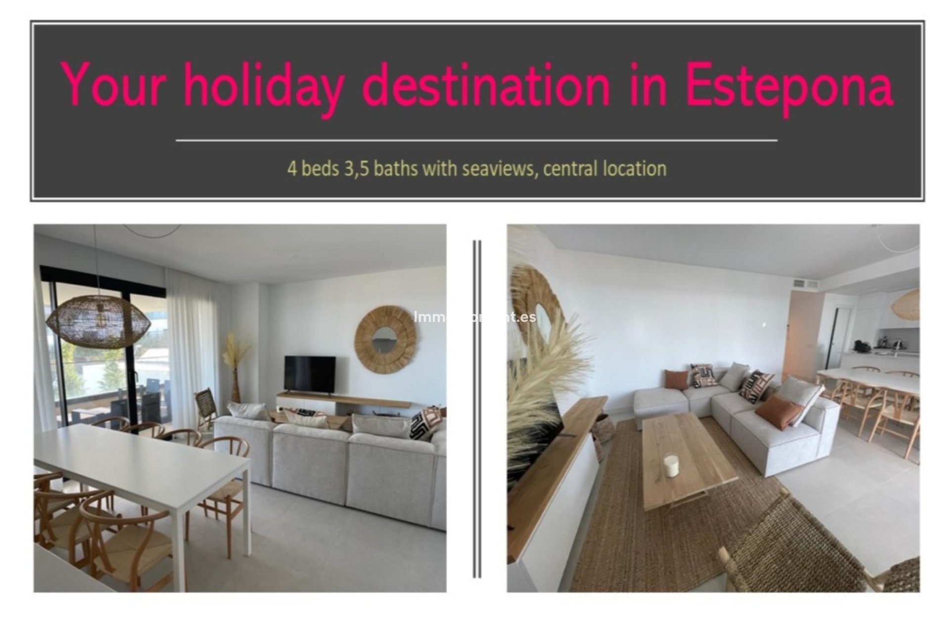 Alquiler a corto plazo - Apartamento - Estepona  - Estepona
