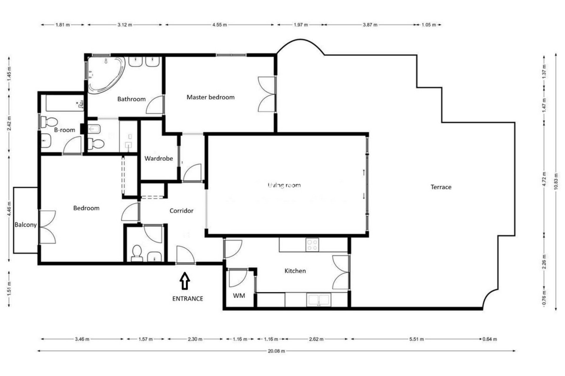 Bestaande woning - Appartement - Casares - Casares Centro