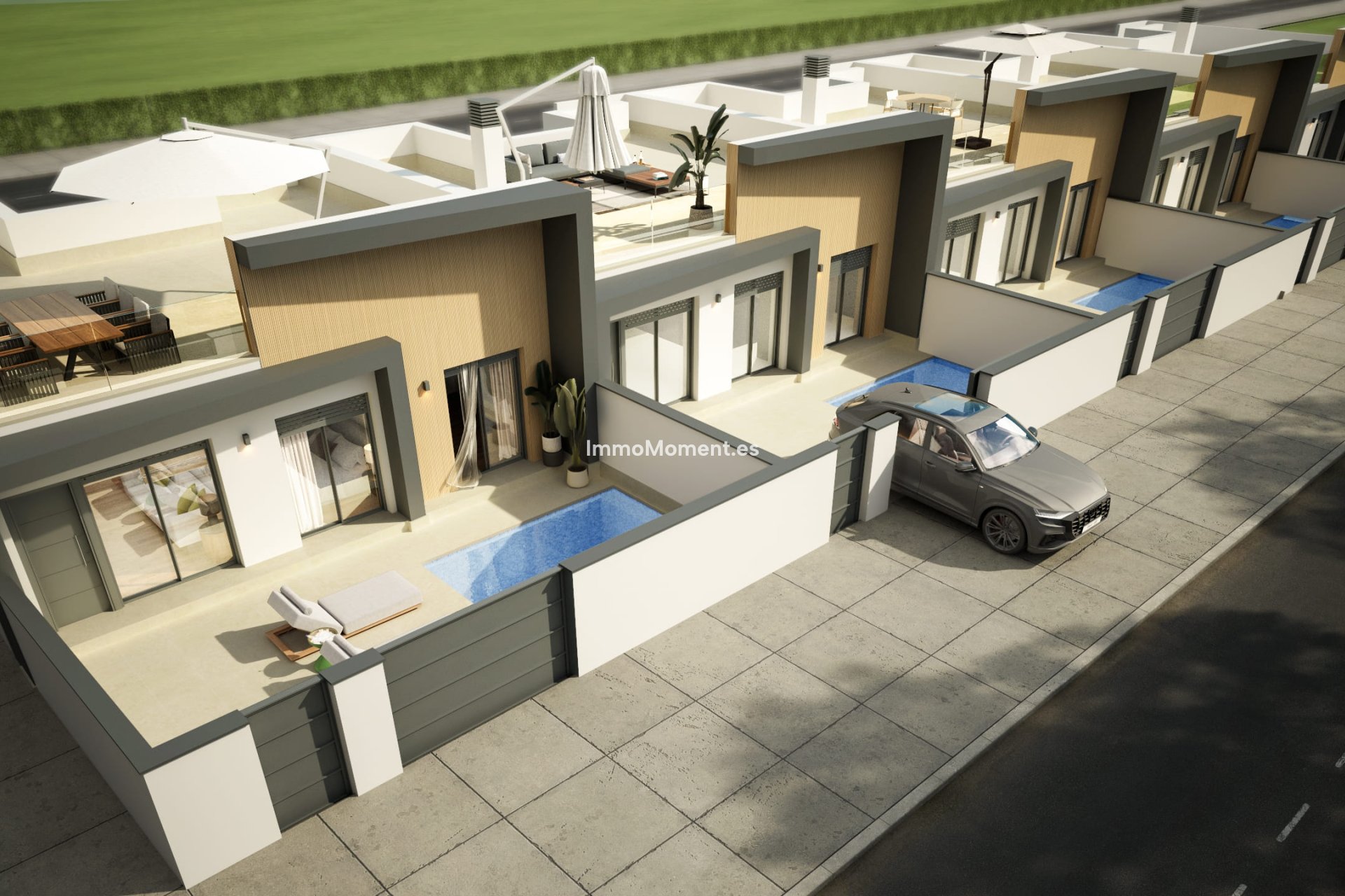 Construction neuve - Maison mitoyenne - Avileses