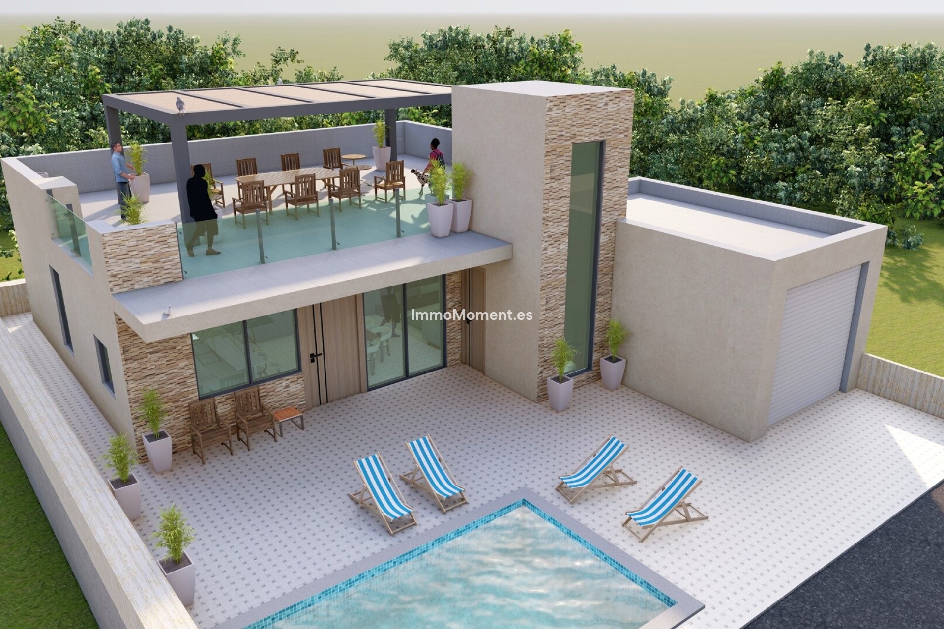 Construction neuve - Maison mitoyenne - Fuente Alamo