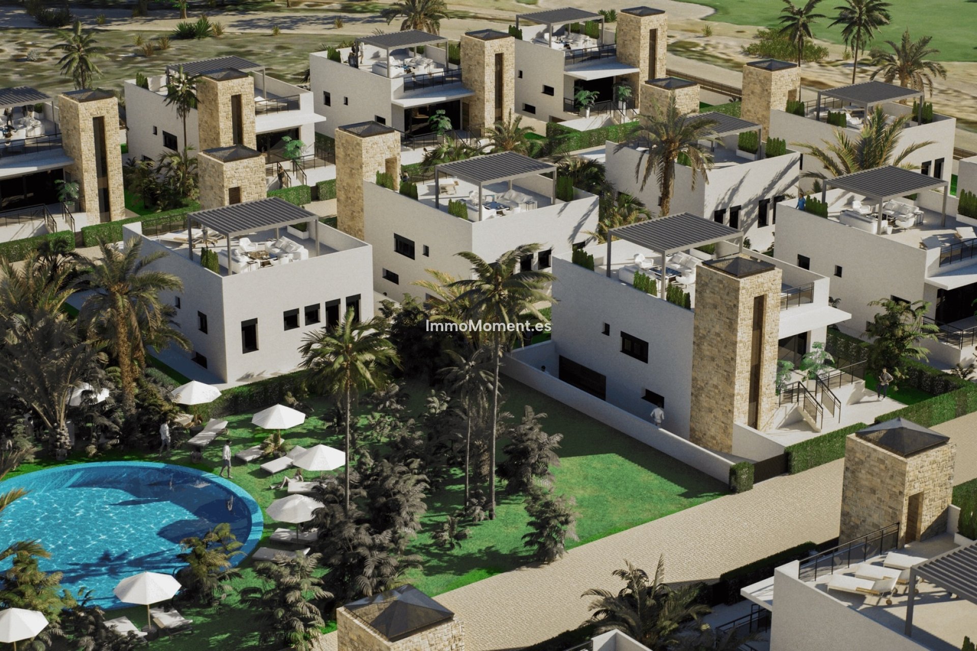 Construction neuve - Villa individuelle - Camposol Golf