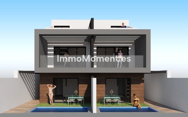 Halfvrijstaand huis - Nieuwbouw - San Javier - HBC-61825
