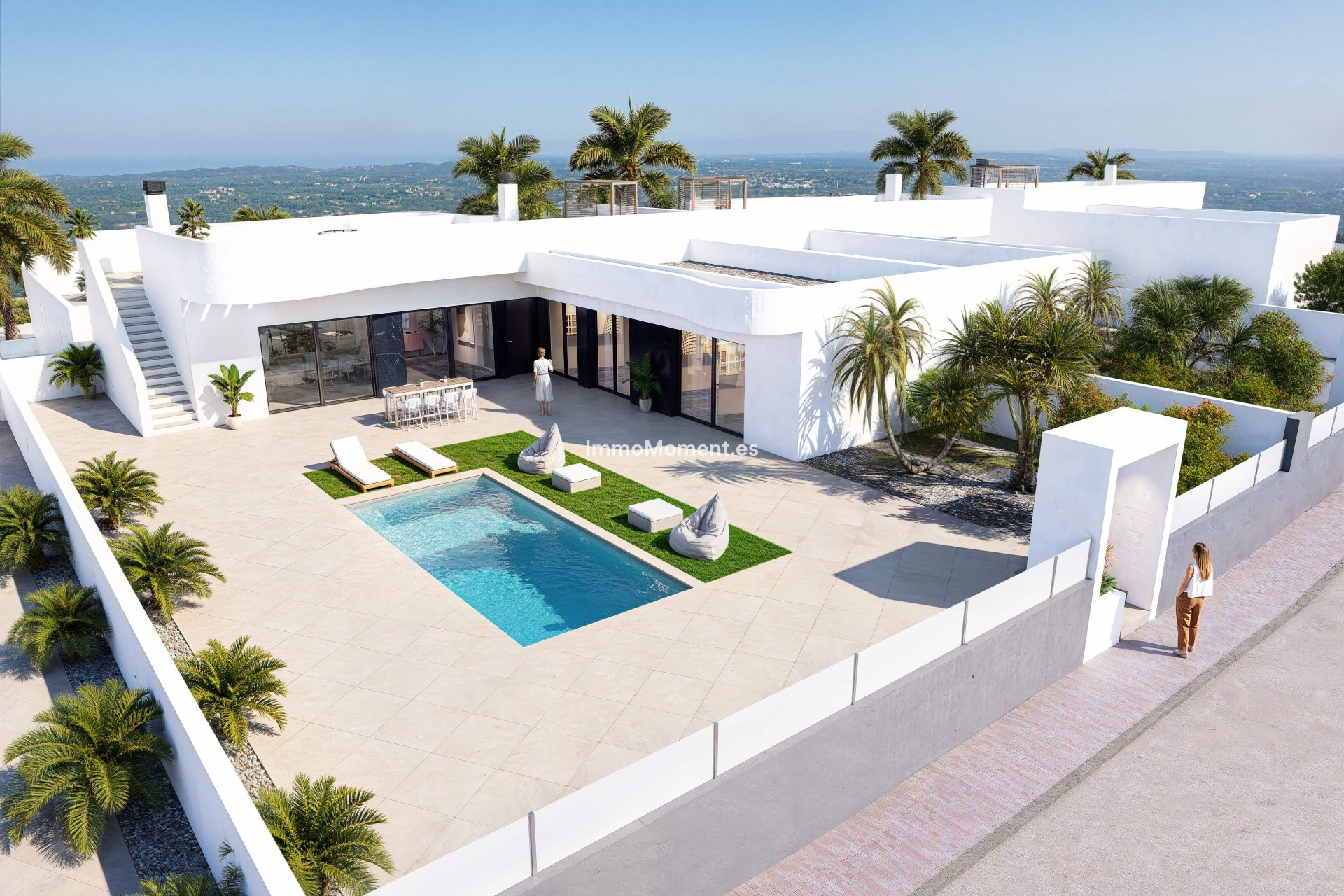 Neubau - Freistehende Villa - Algorfa