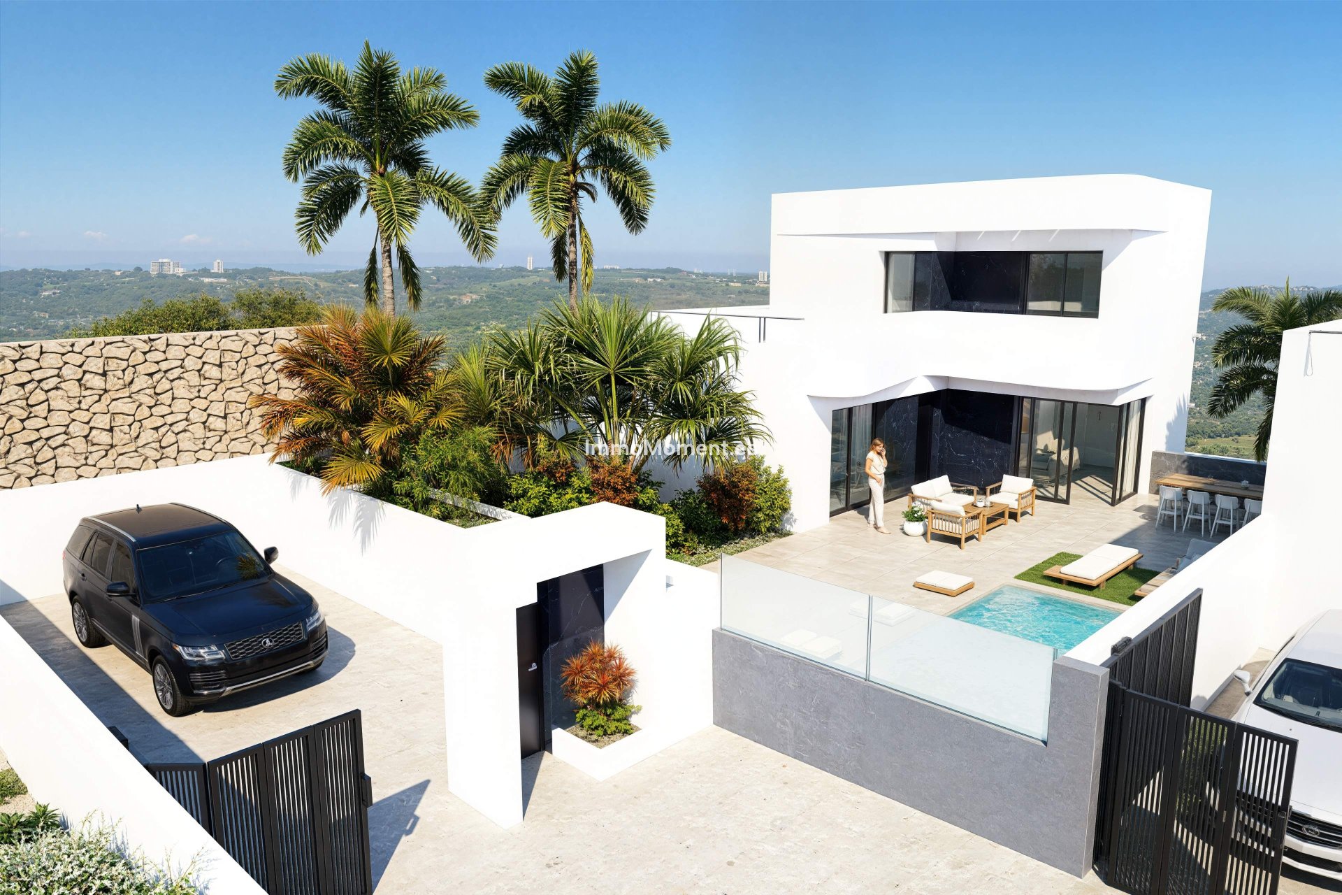 Neubau - Freistehende Villa - Algorfa