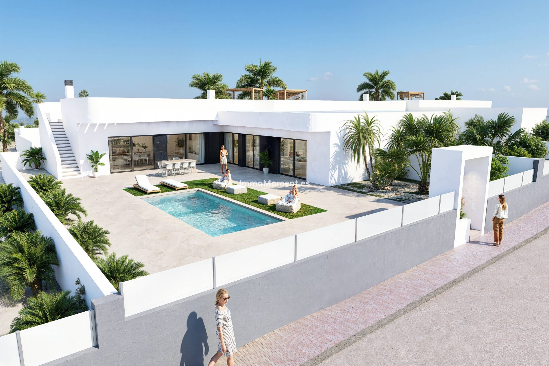 Neubau - Freistehende Villa - Algorfa