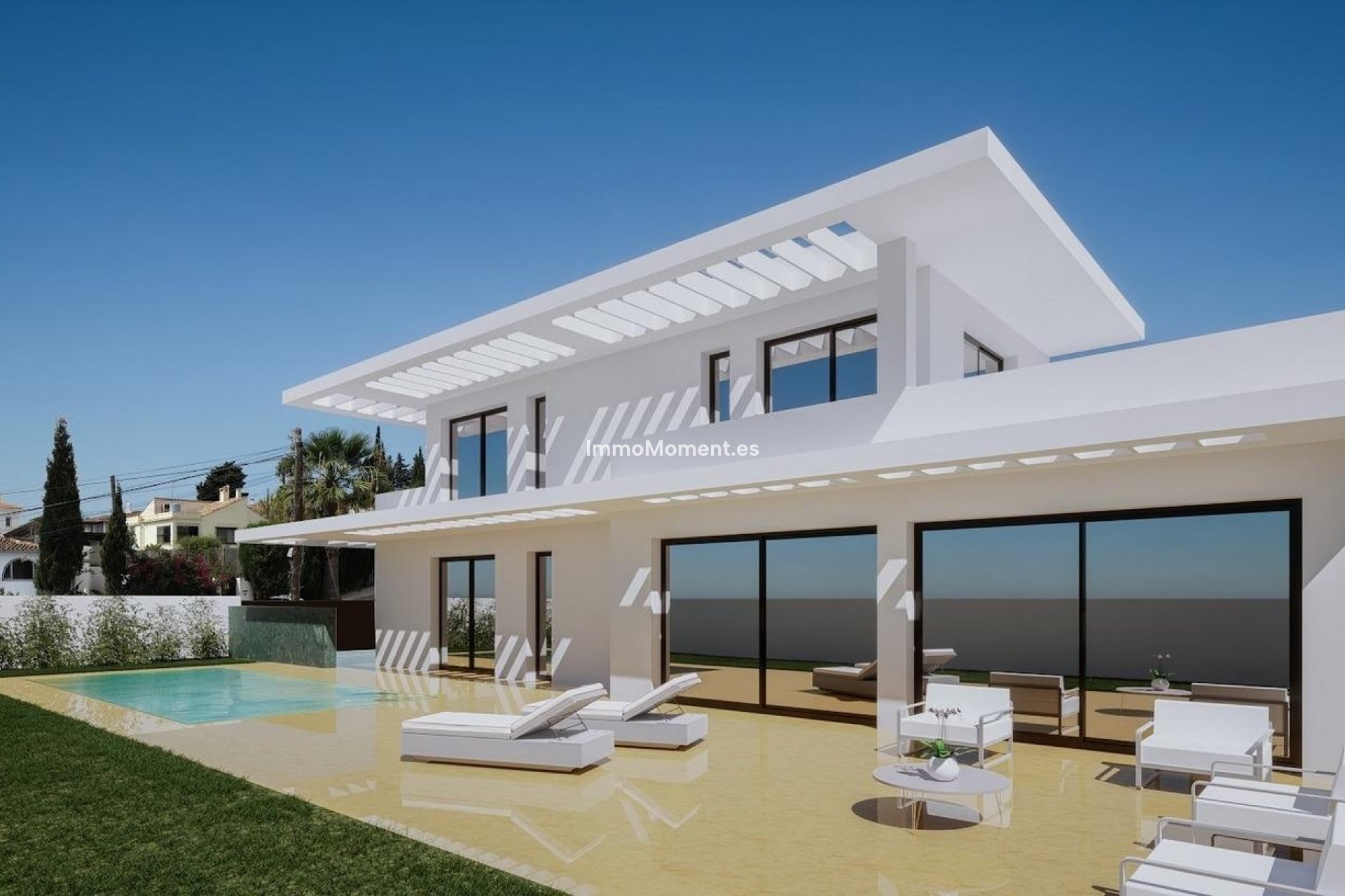 Neubau - Freistehende Villa - Buenas Noches - Estepona
