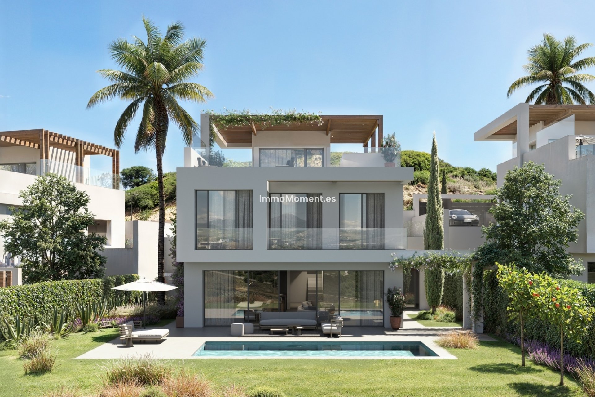 Neubau - Freistehende Villa - Buenas Noches - Estepona