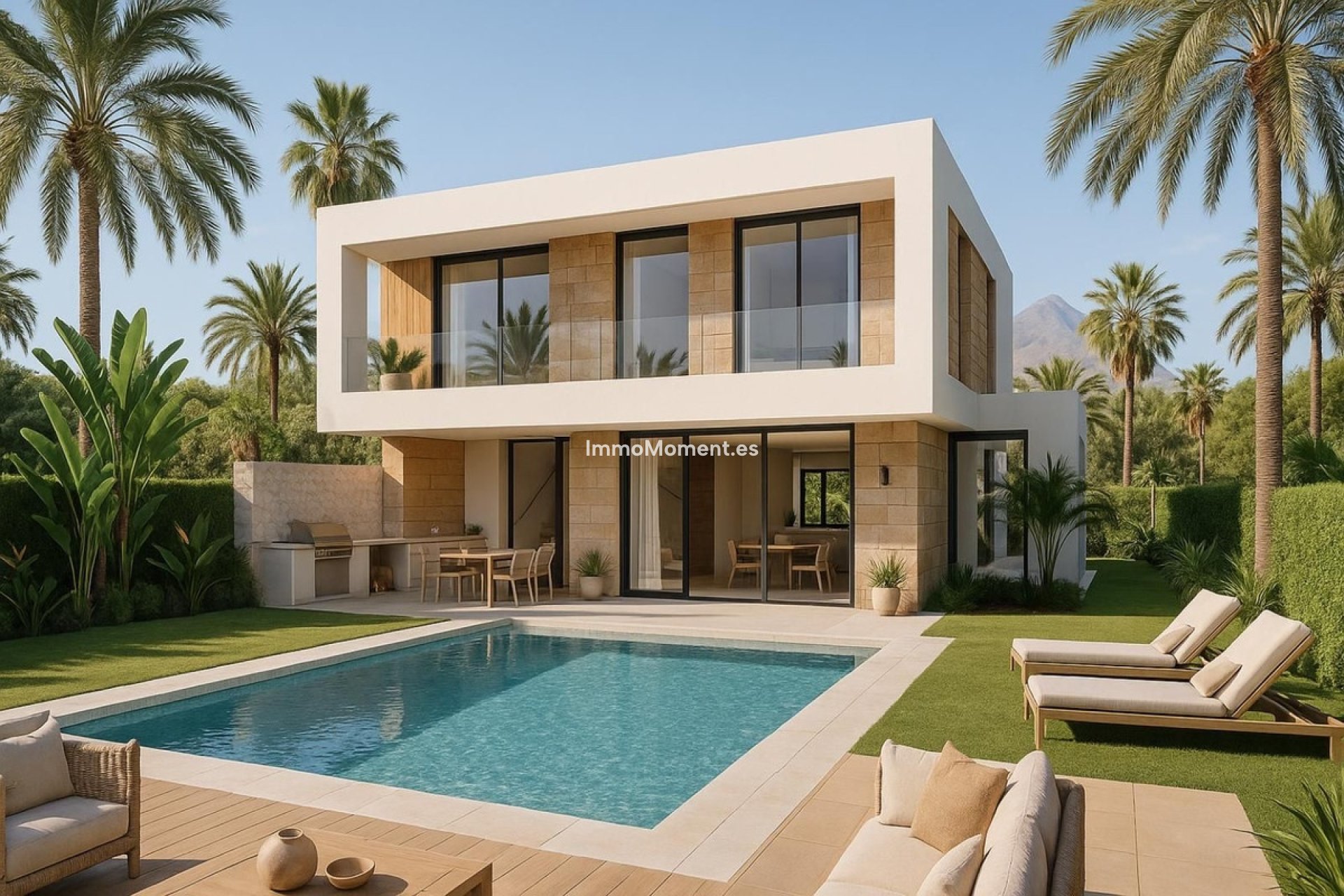 Neubau - Freistehende Villa - Estepona  - Atalaya