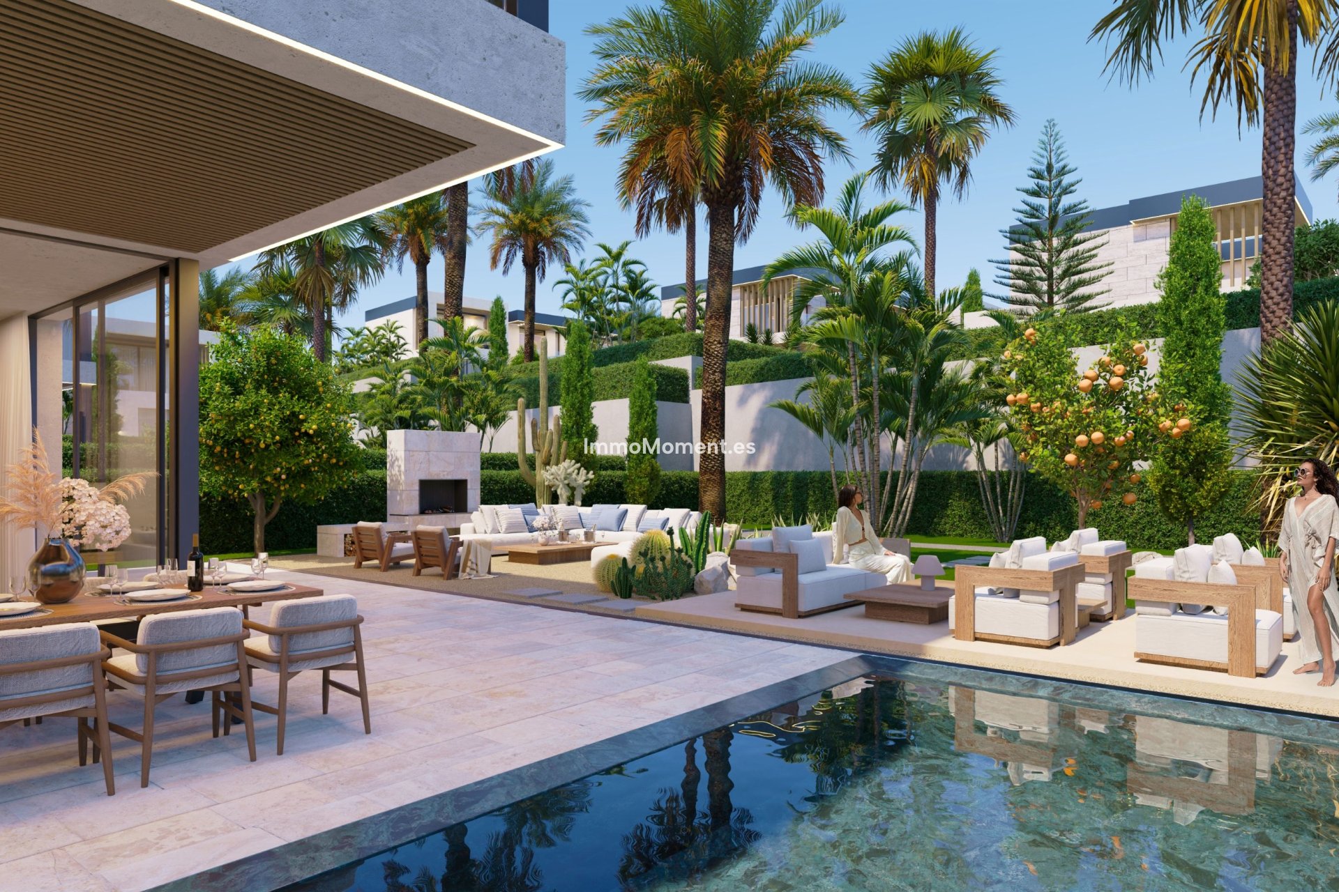 Neubau - Freistehende Villa - Estepona  - Estepona