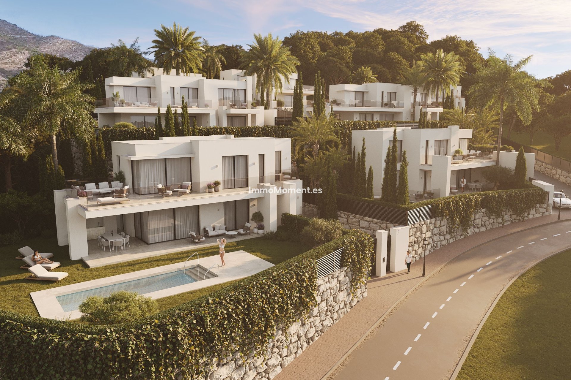 Neubau - Freistehende Villa - Mijas