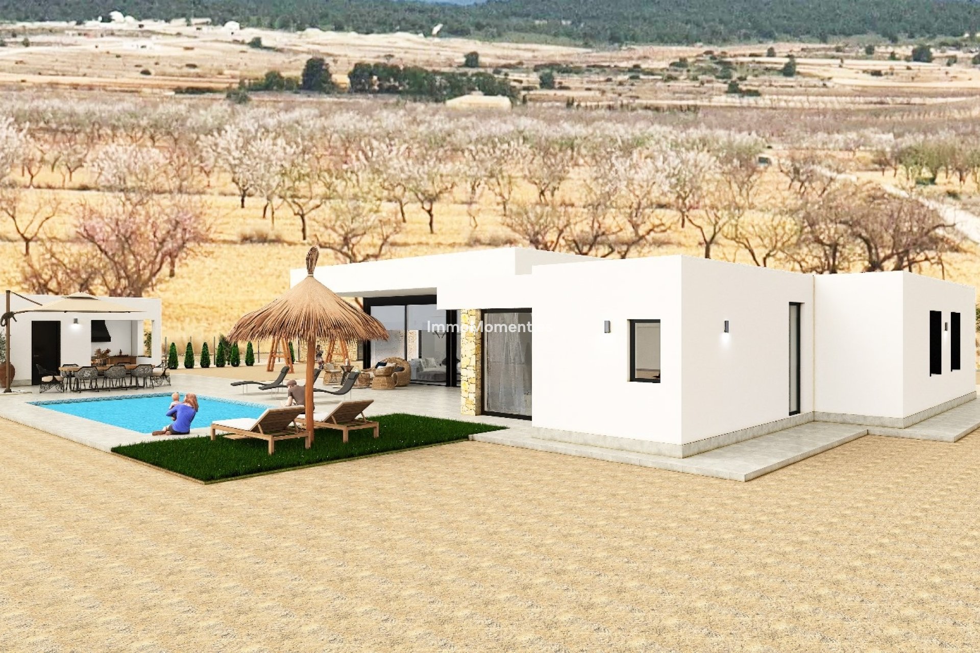 Neubau - Freistehende Villa - Pinoso