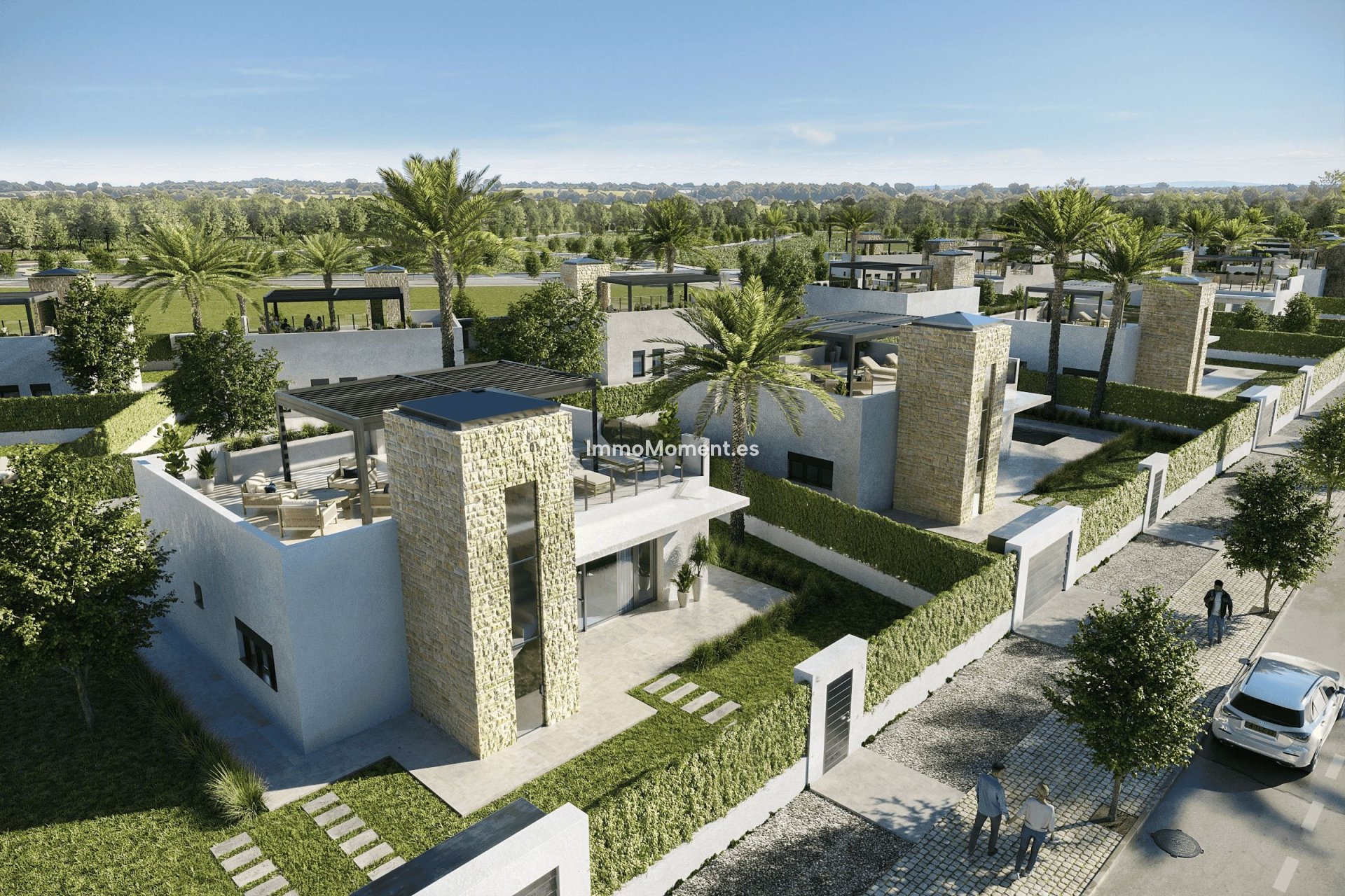 Neubau - Freistehende Villa - Purias