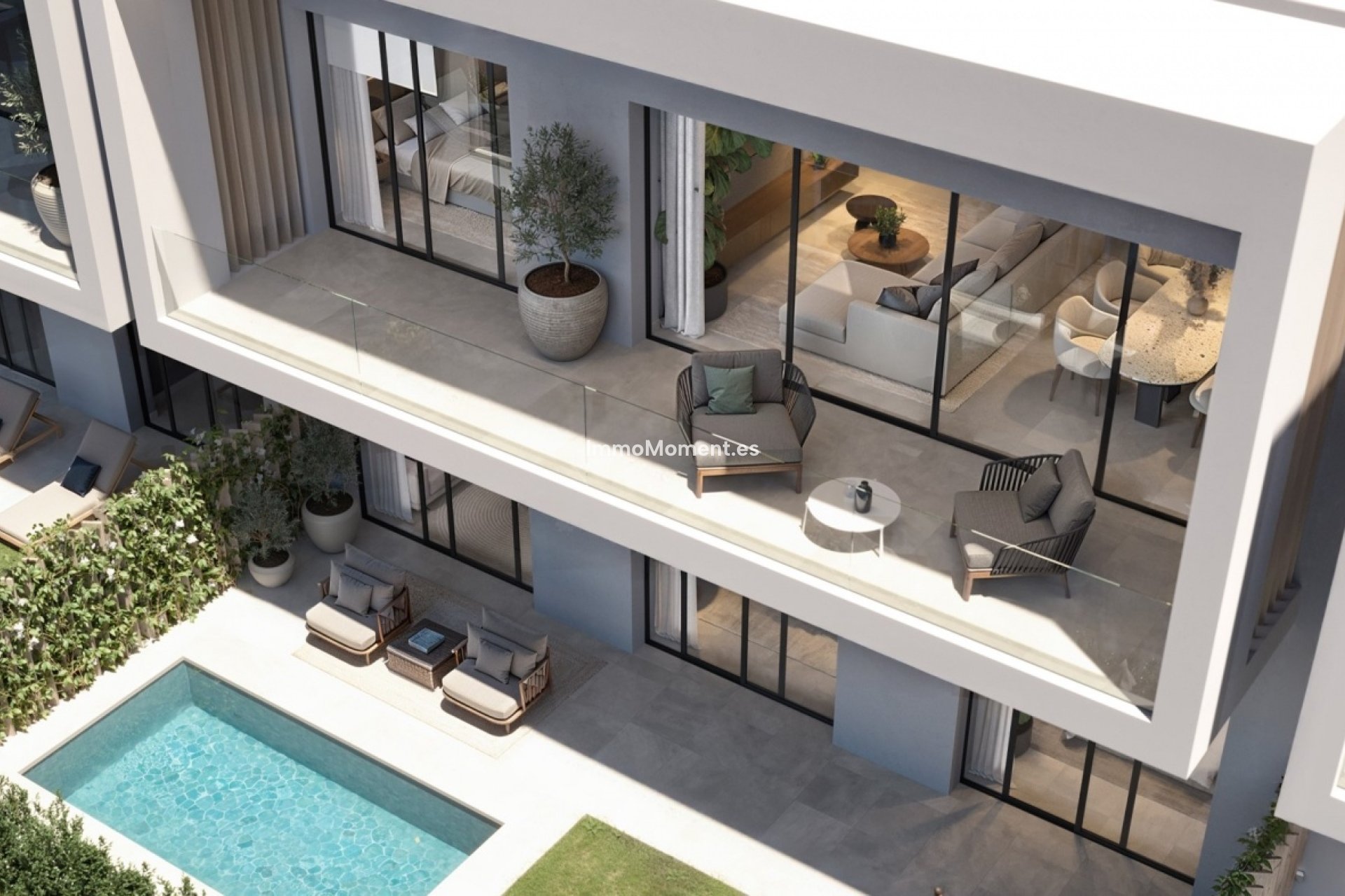 Neubau - Reihenhaus - Casares Costa - Caseres del Sol