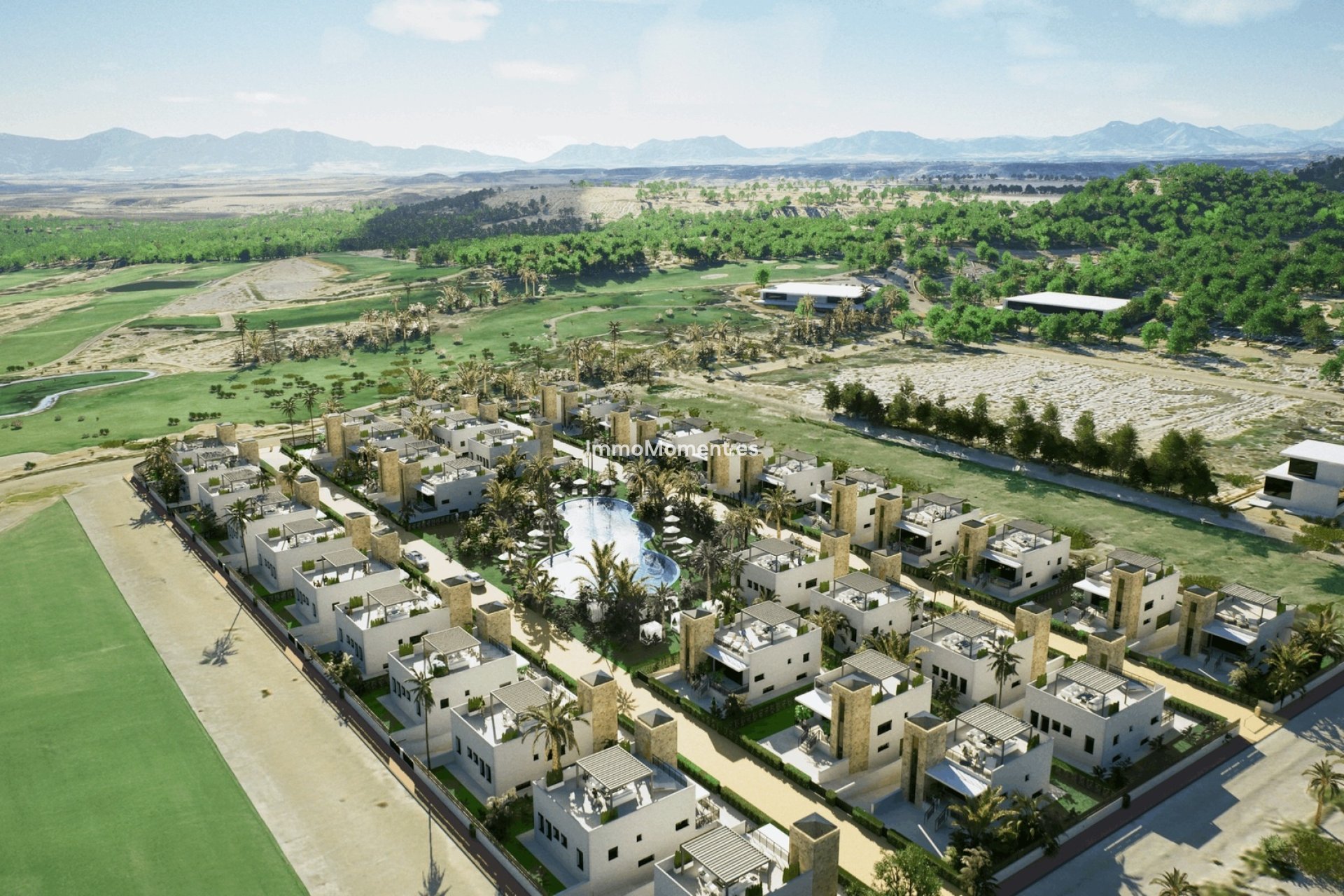 New Build - Detached villa - Camposol Golf