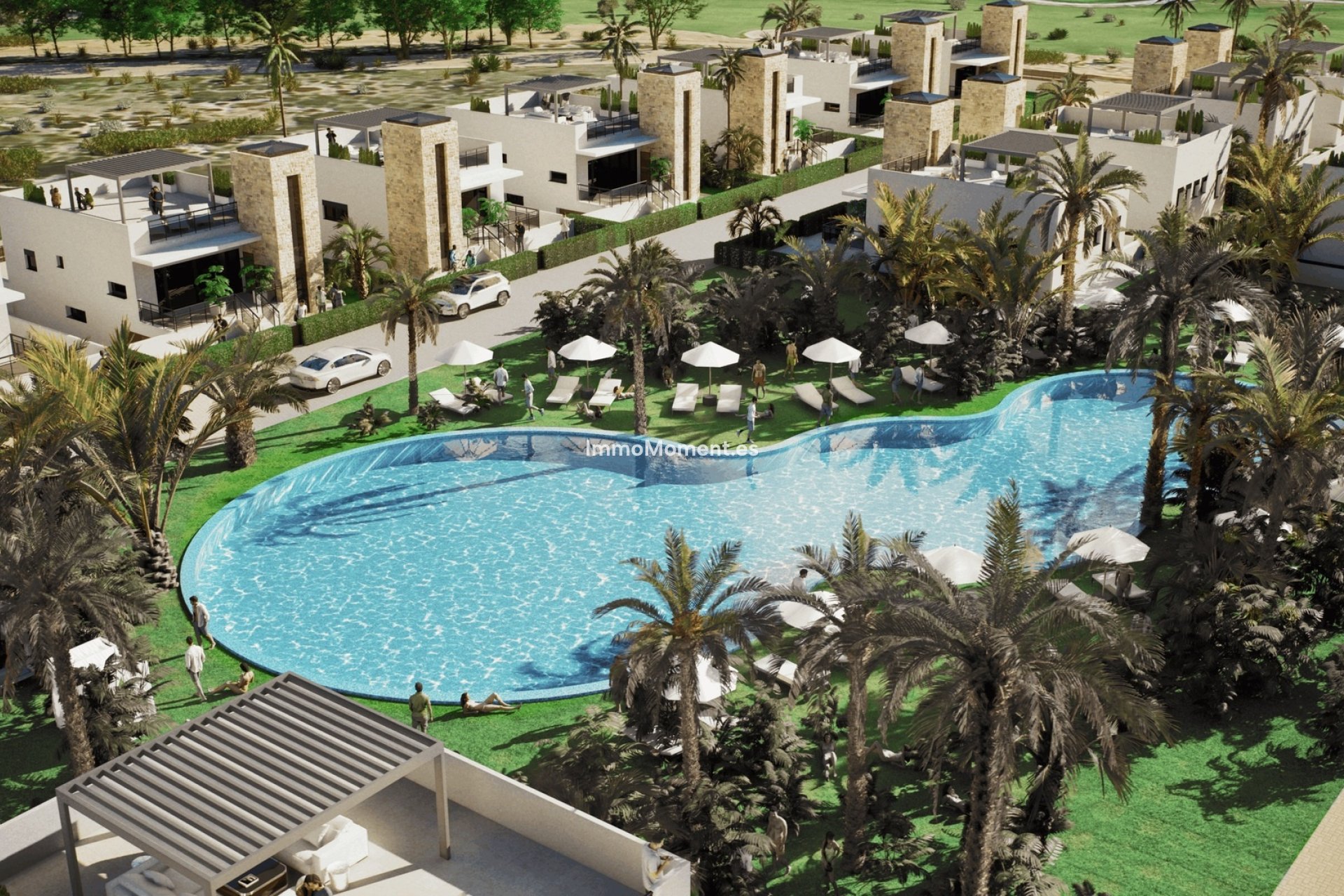New Build - Detached villa - Camposol Golf