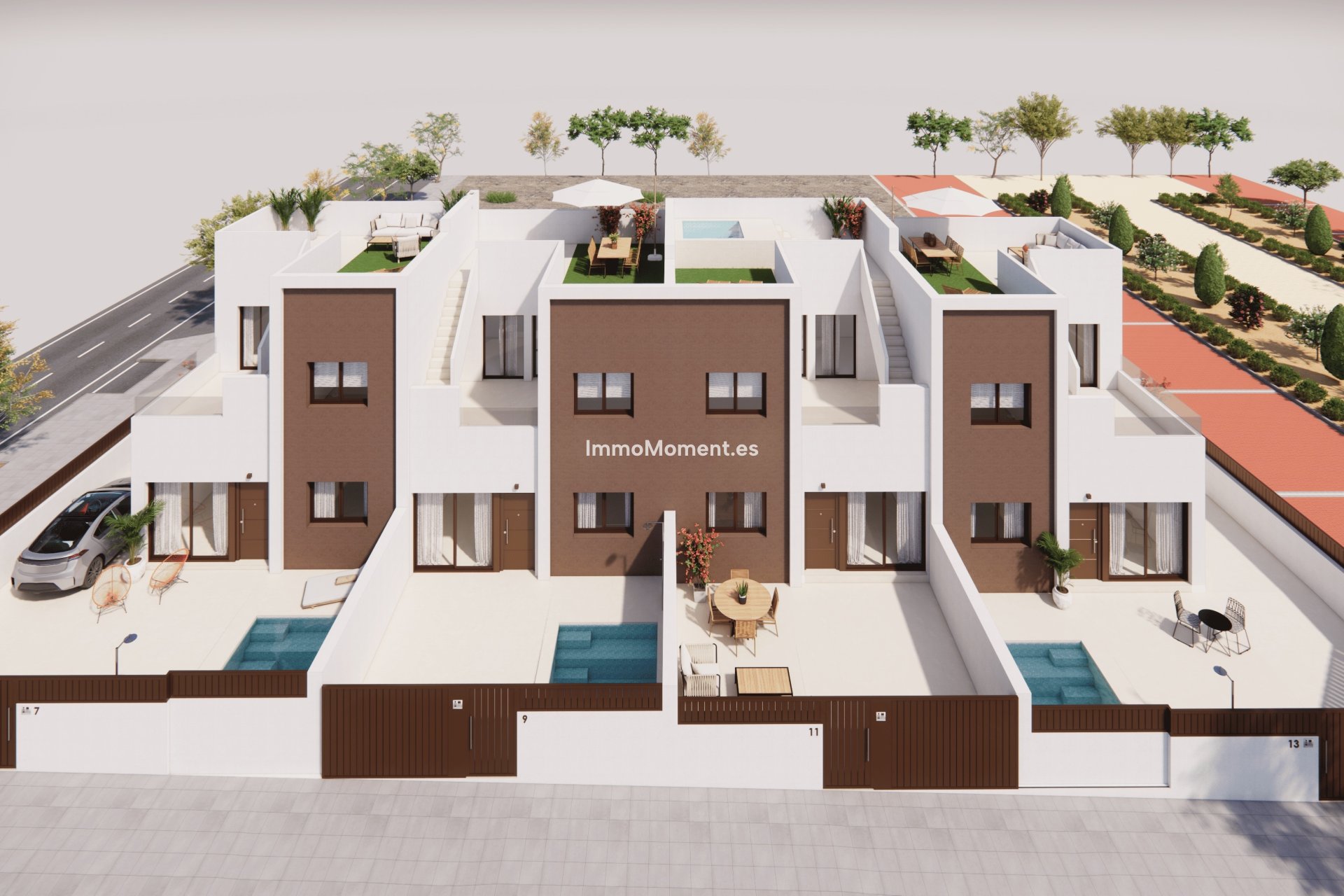 Nieuwbouw - Rijtjeshuis - Pilar de la Horadada