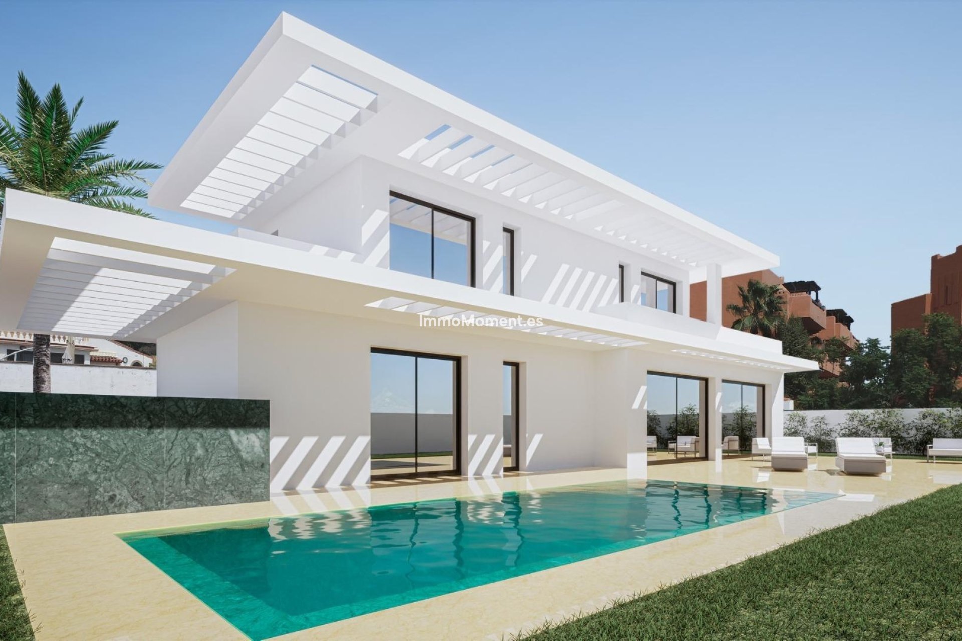 Nieuwbouw - Vrijstaande villa - Estepona  - Marbella