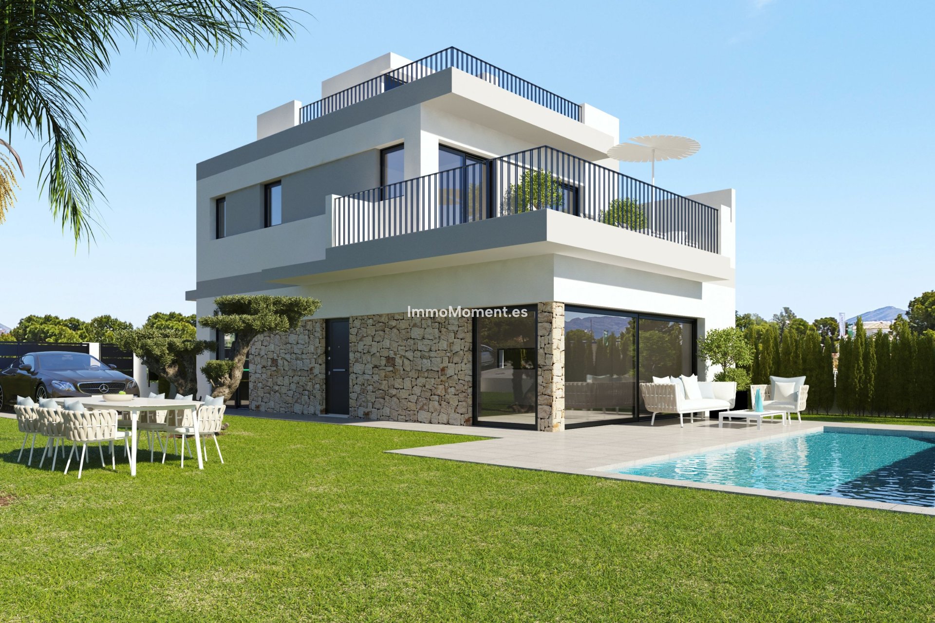 Nieuwbouw - Vrijstaande villa - San Miguel de Salinas