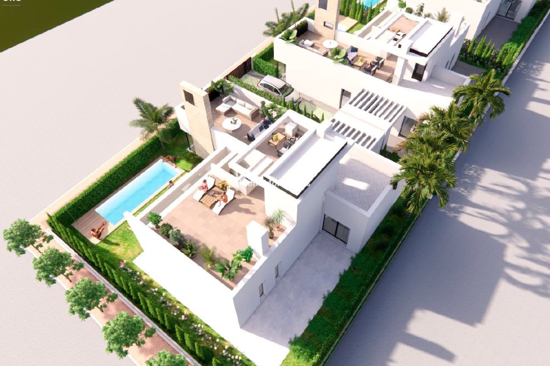 Nieuwbouw - Vrijstaande villa - Santa Rosalía