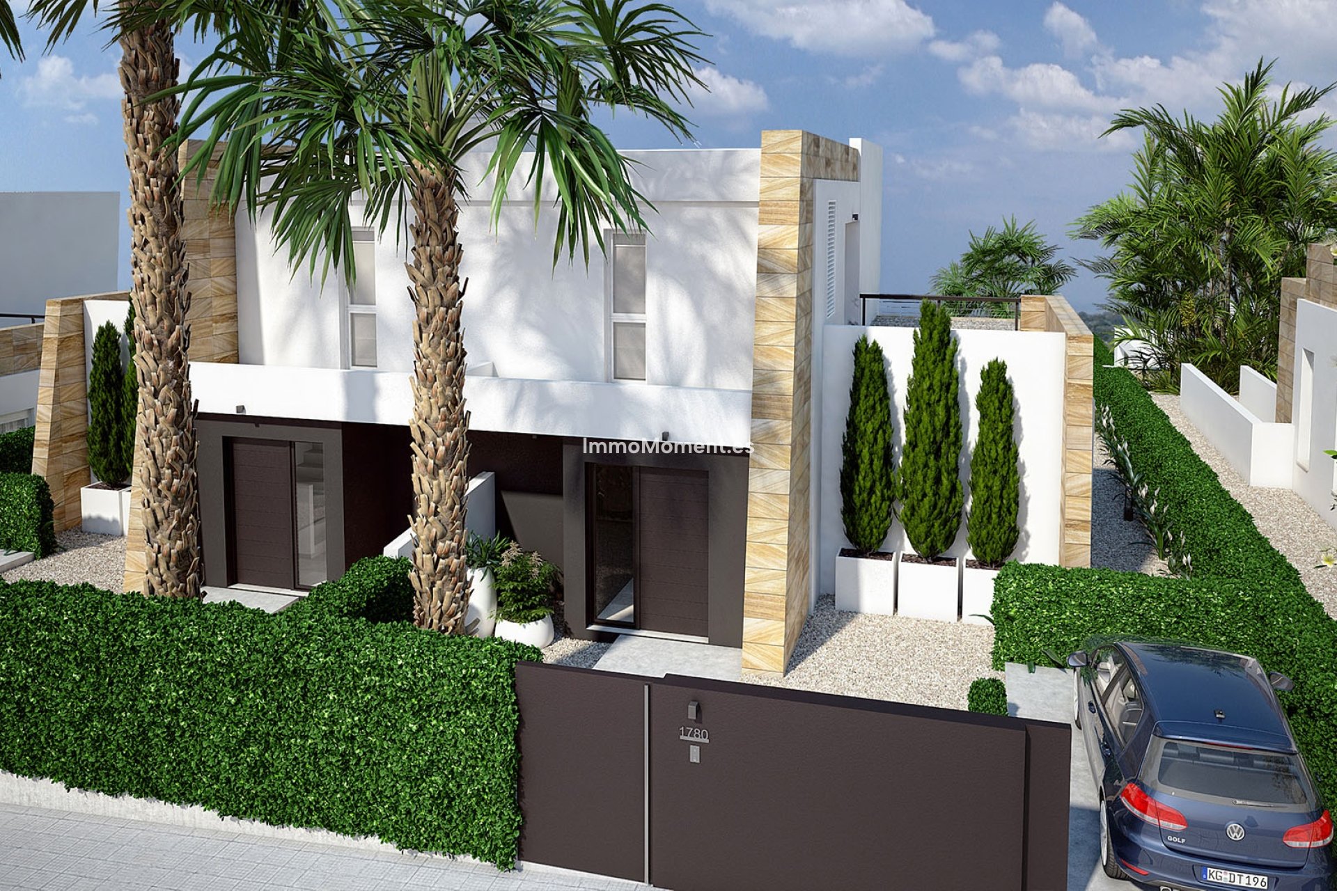 Obra nueva - Casa pareada - La Finca Golf