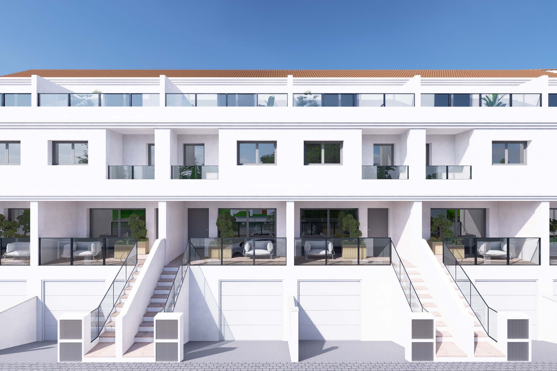 Obra nueva - Casa pareada - Rafal