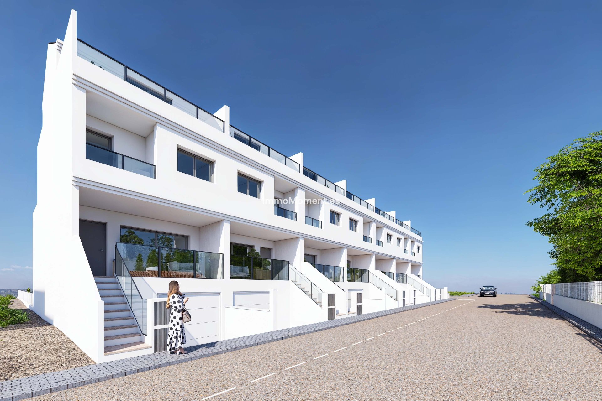 Obra nueva - Casa pareada - Rafal