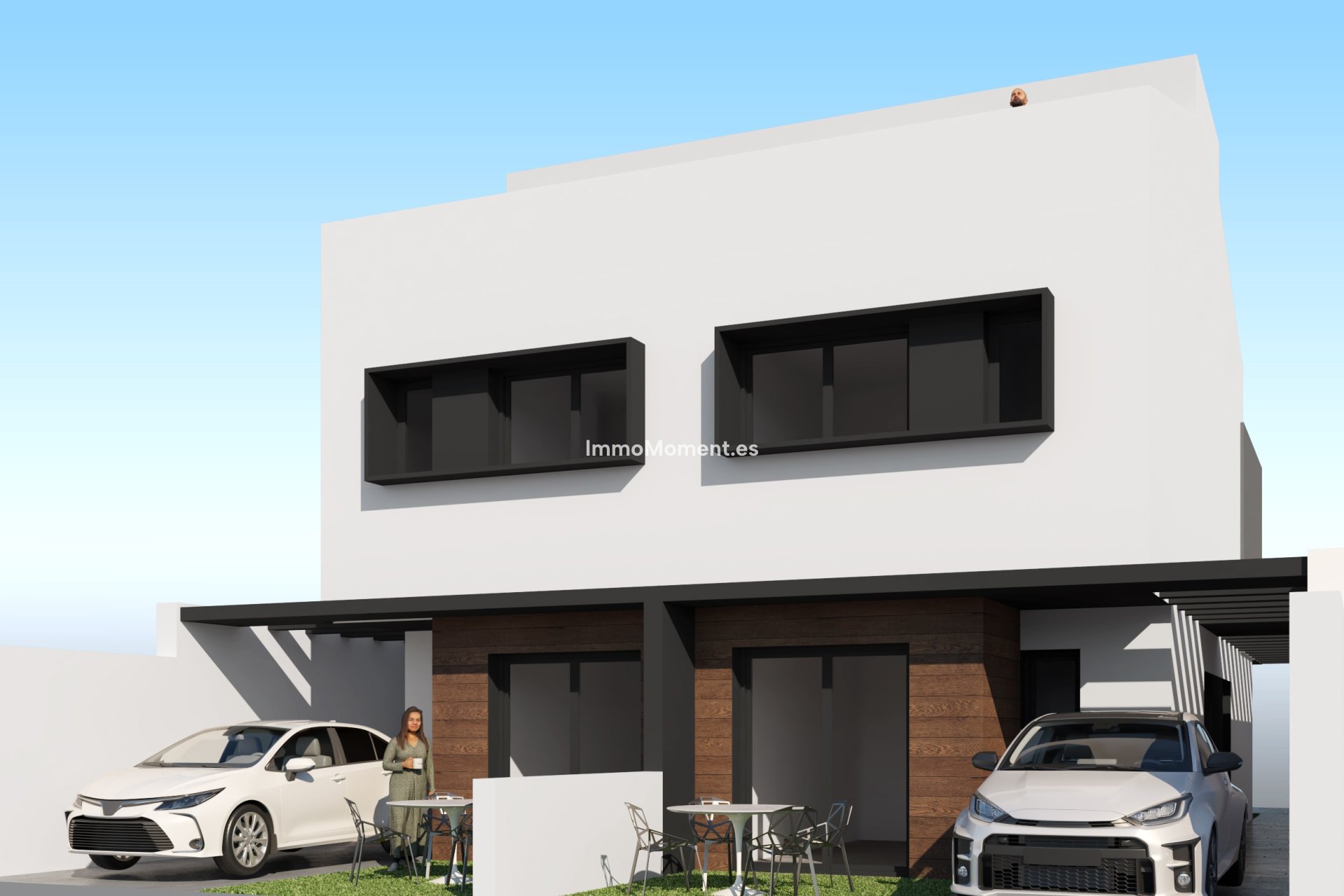 Obra nueva - Casa pareada - San Javier