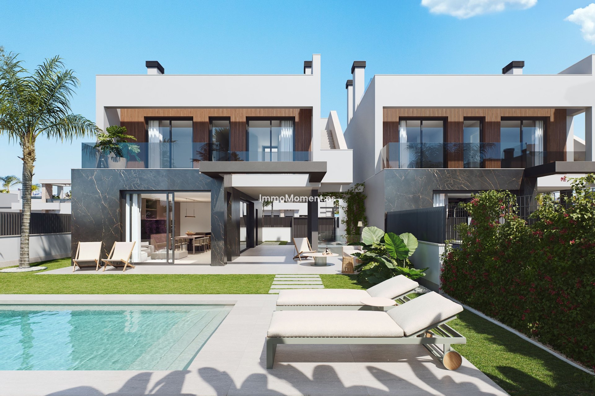Obra nueva - Casa pareada - Santa Rosalía