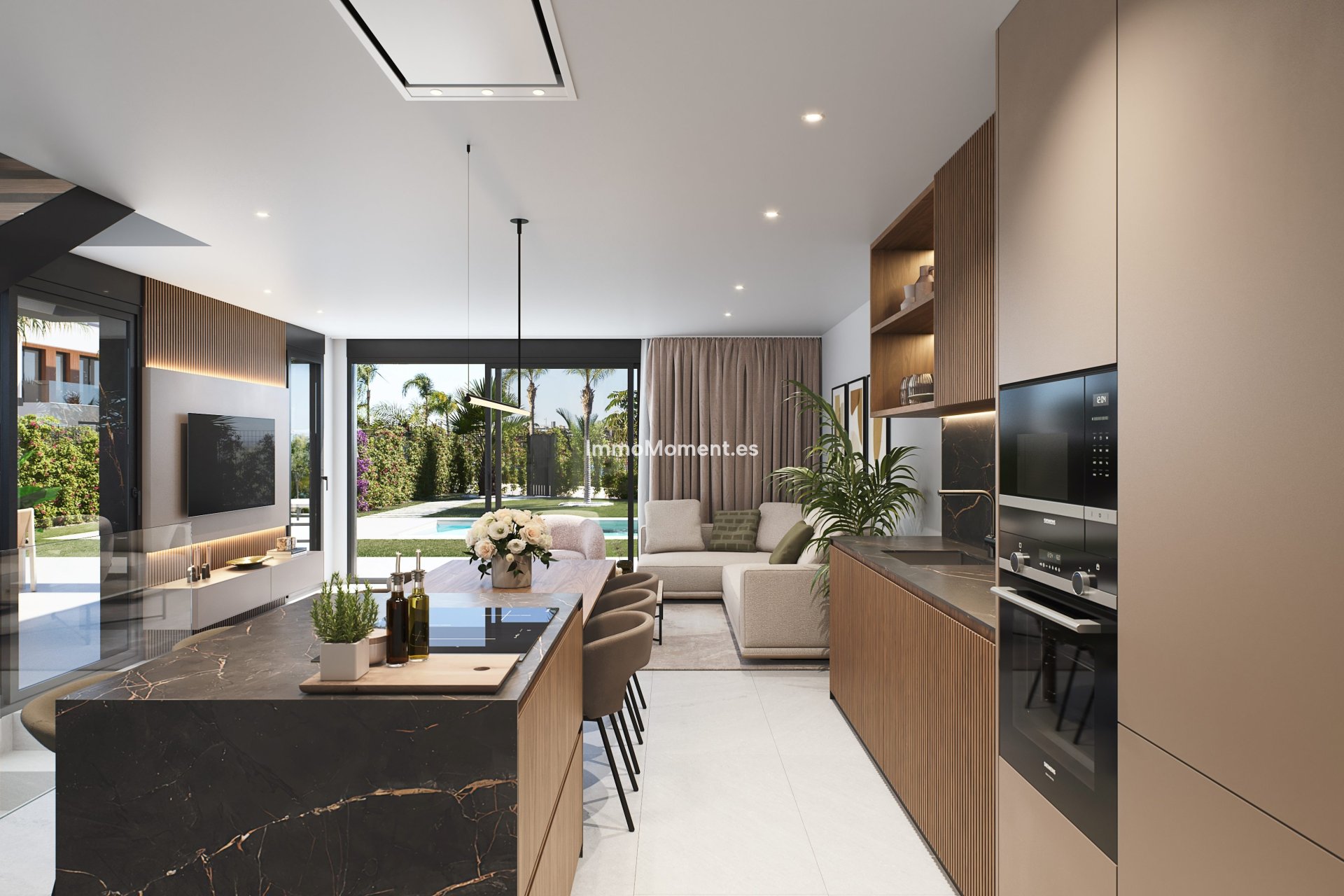 Obra nueva - Casa pareada - Santa Rosalía