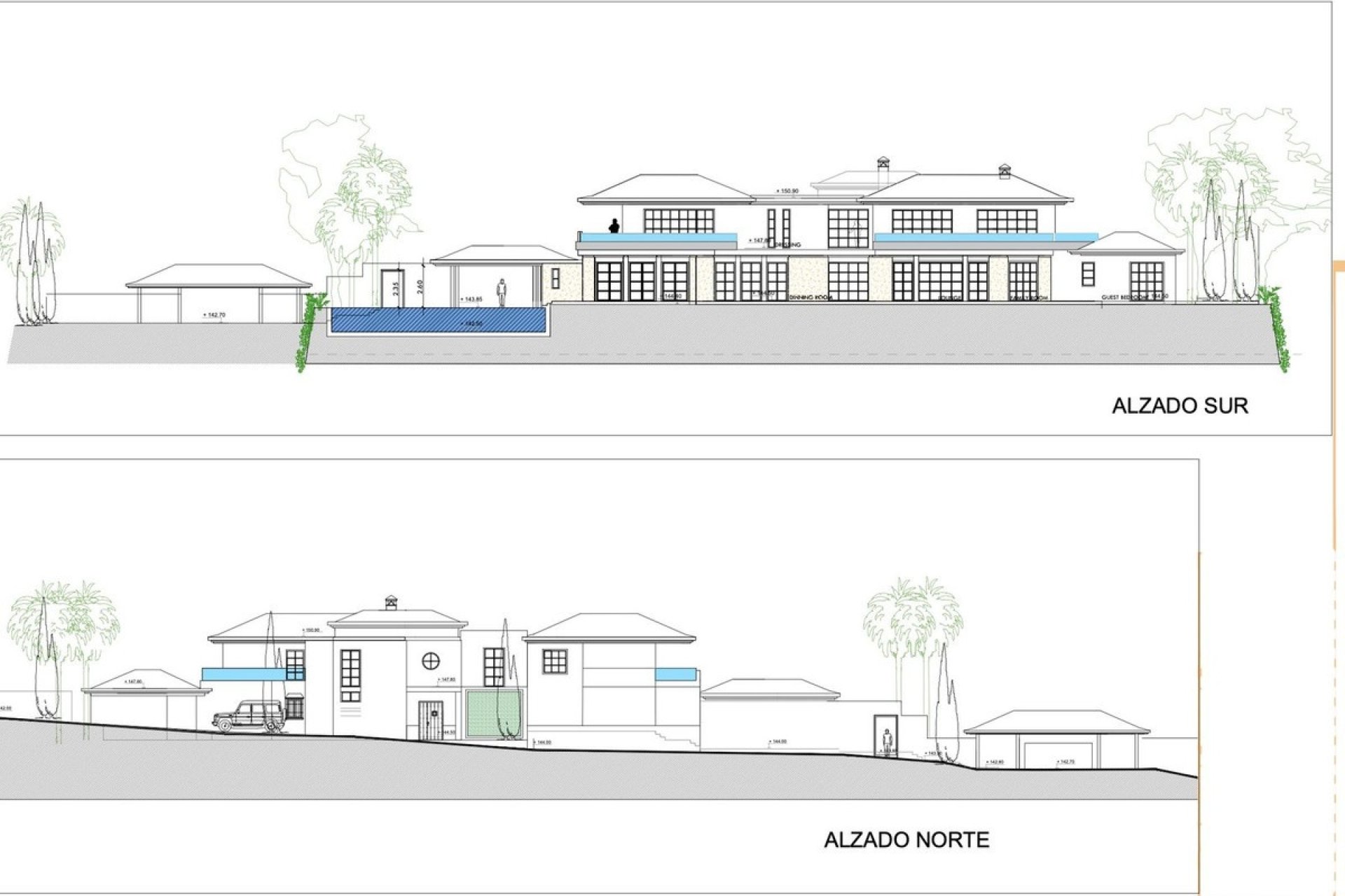 Obra nueva - Villa - Benahavís - Benahavís Centro