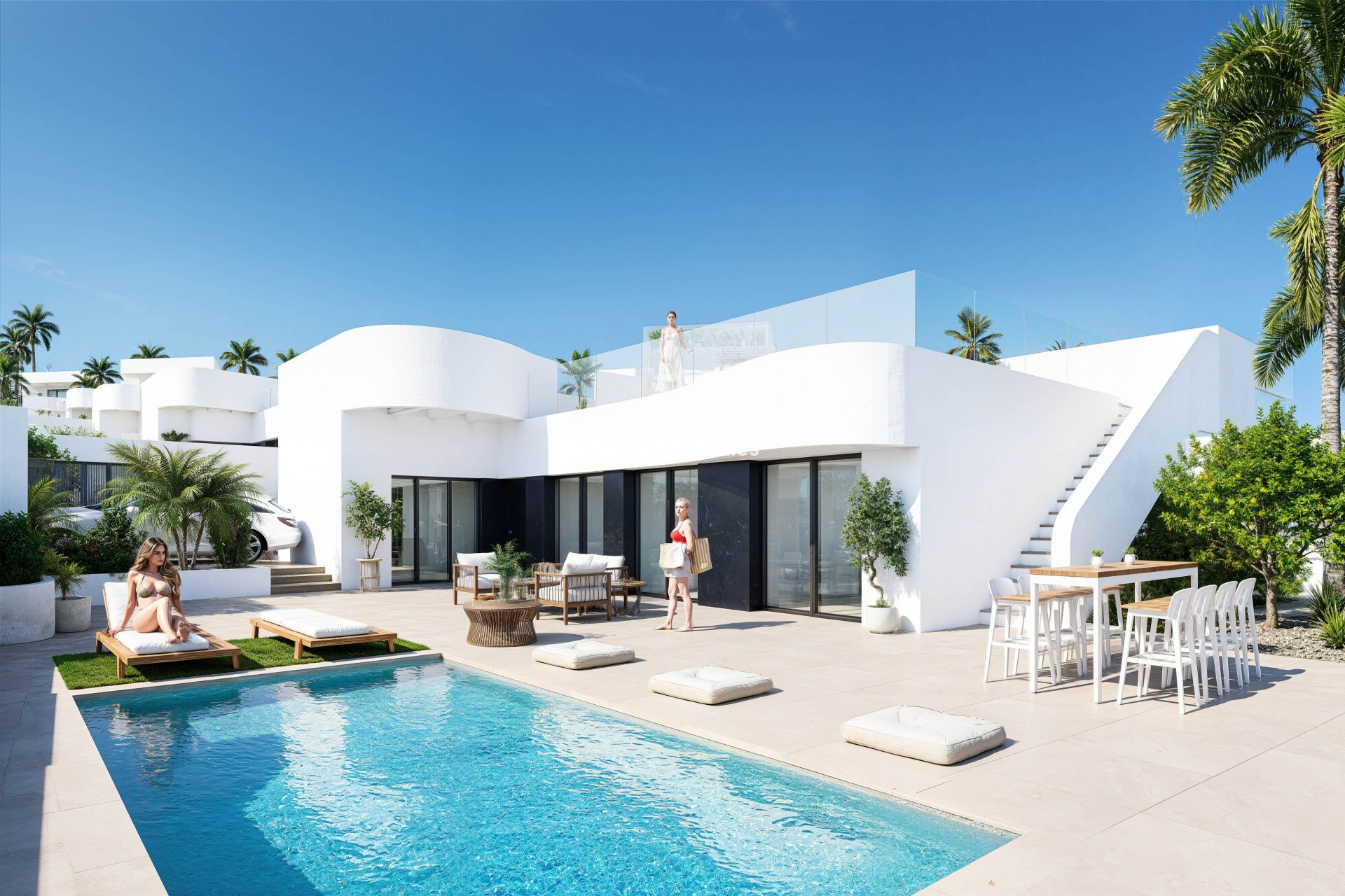 Obra nueva - Villa independiente - Algorfa