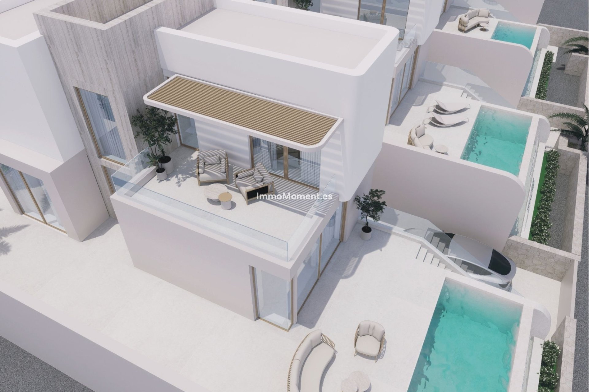 Obra nueva - Villa independiente - Algorfa