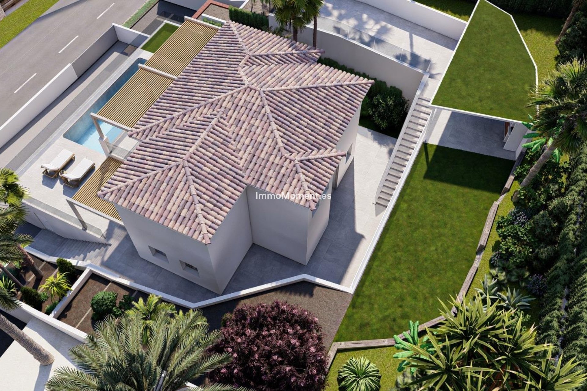 Obra nueva - Villa independiente - Altea