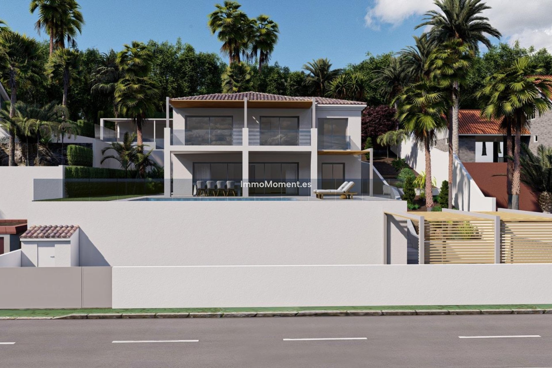 Obra nueva - Villa independiente - Altea