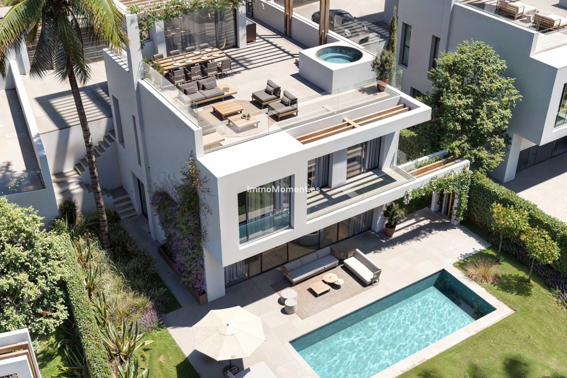Obra nueva - Villa independiente - Buenas Noches - Estepona
