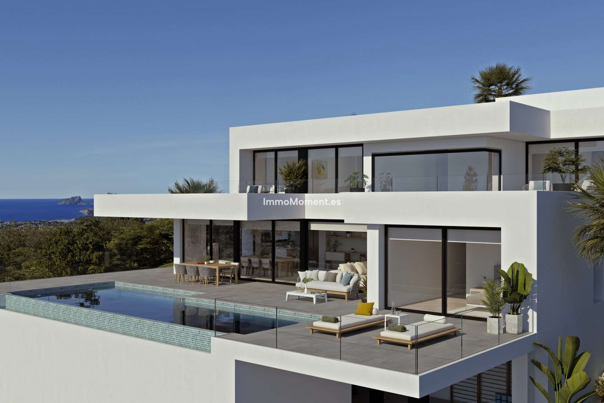 Obra nueva - Villa independiente - Cumbre del Sol