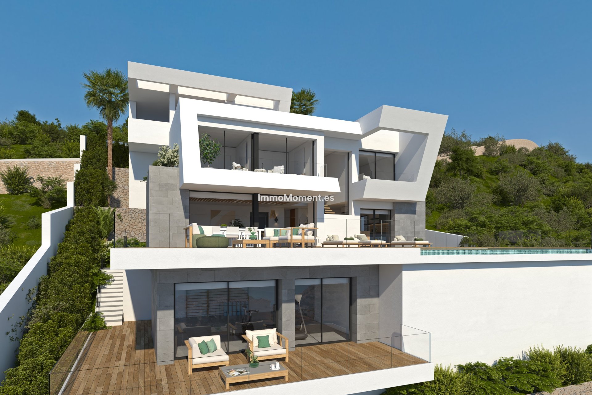 Obra nueva - Villa independiente - Cumbre del Sol