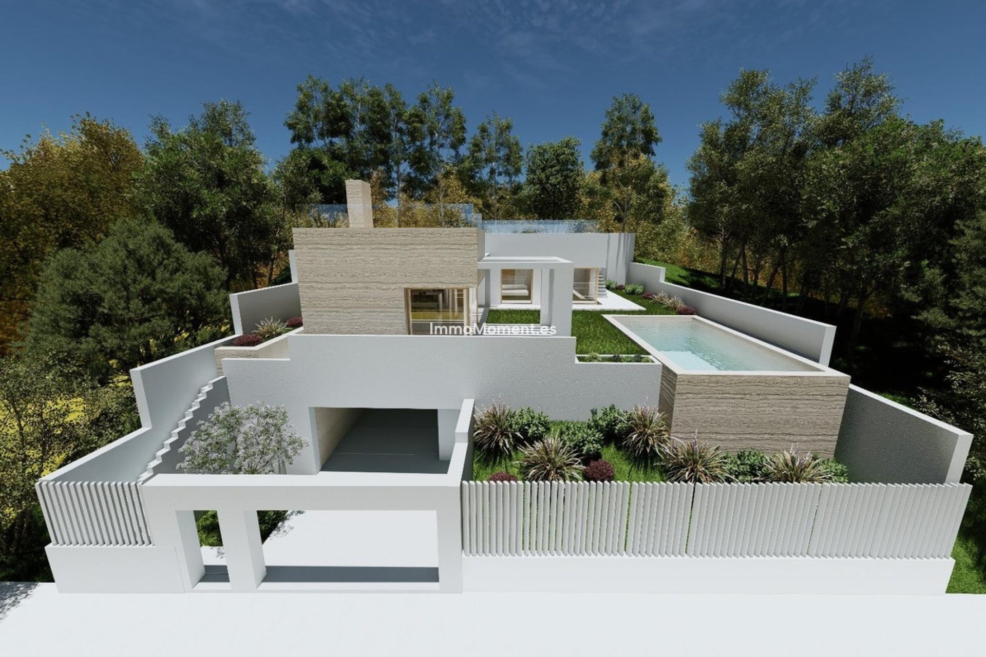 Obra nueva - Villa independiente - Estepona  - Estepona Centro