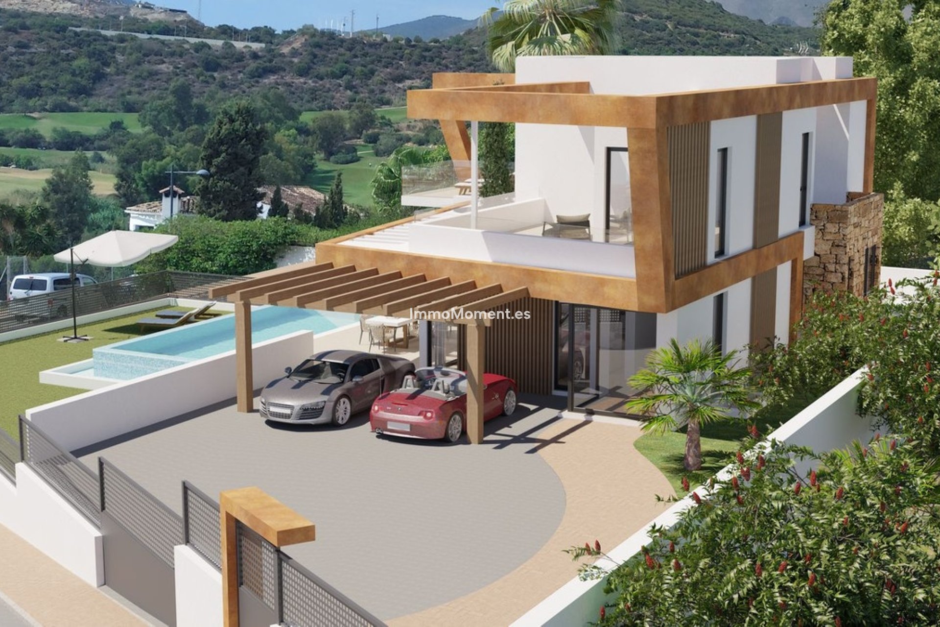 Obra nueva - Villa independiente - Estepona  - Estepona Centro