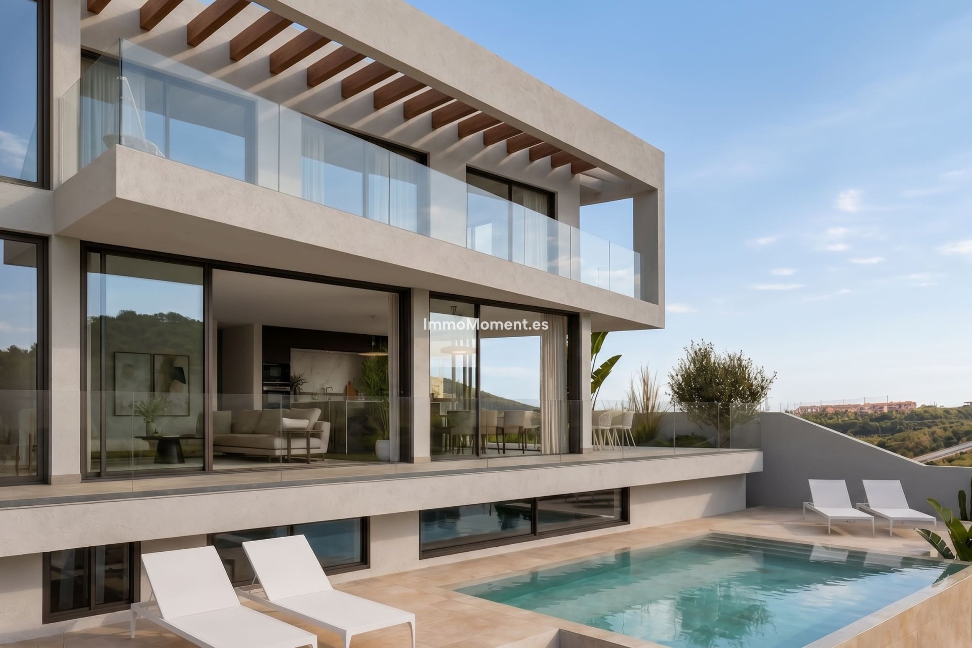 Obra nueva - Villa independiente - Estepona  - Estepona