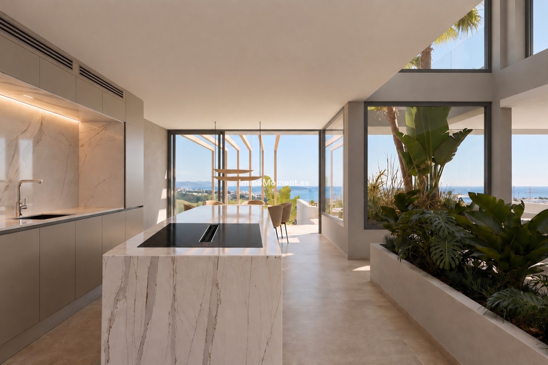 Obra nueva - Villa independiente - Estepona  - Estepona