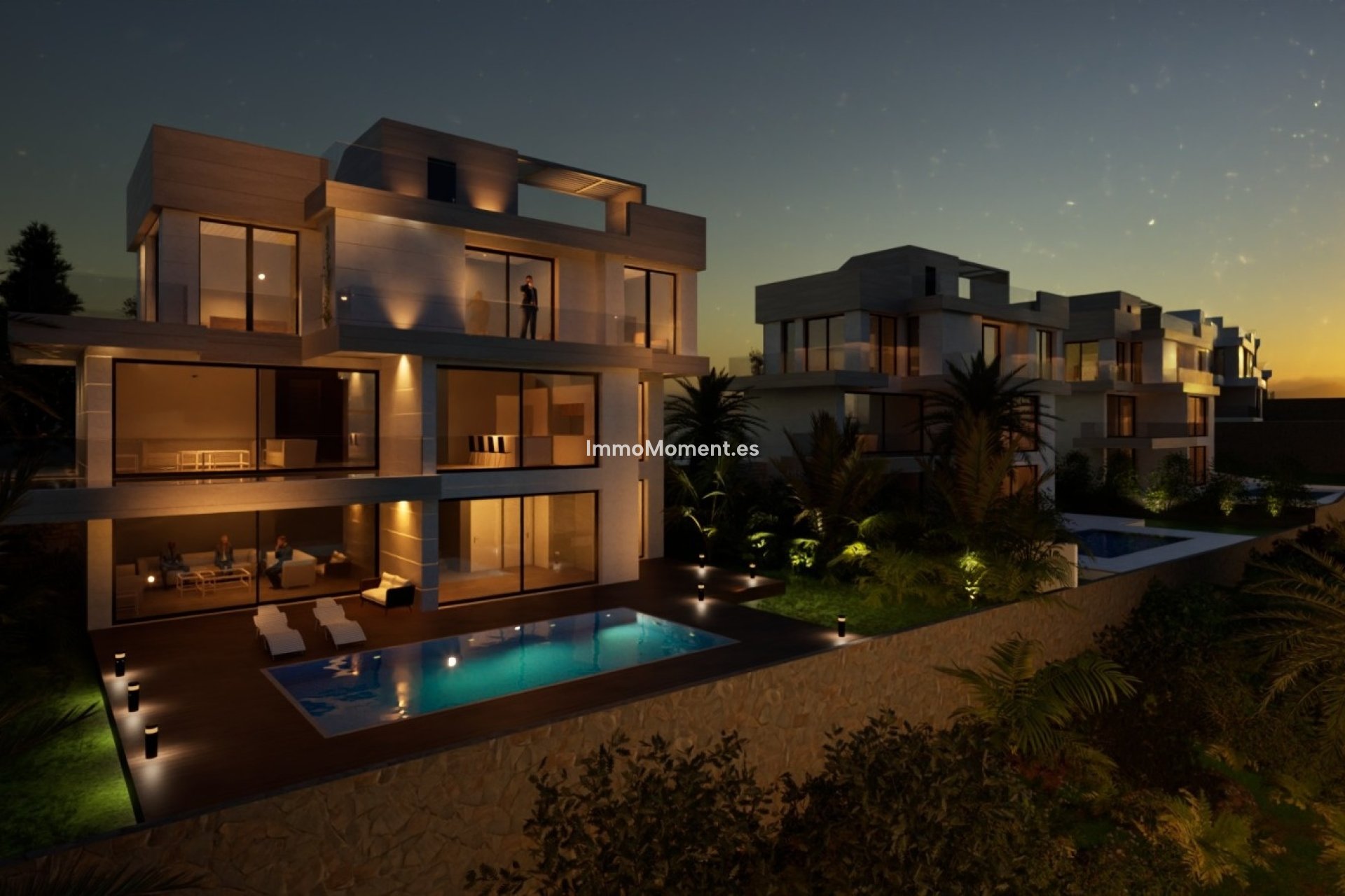 Obra nueva - Villa independiente - Estepona  - Estepona