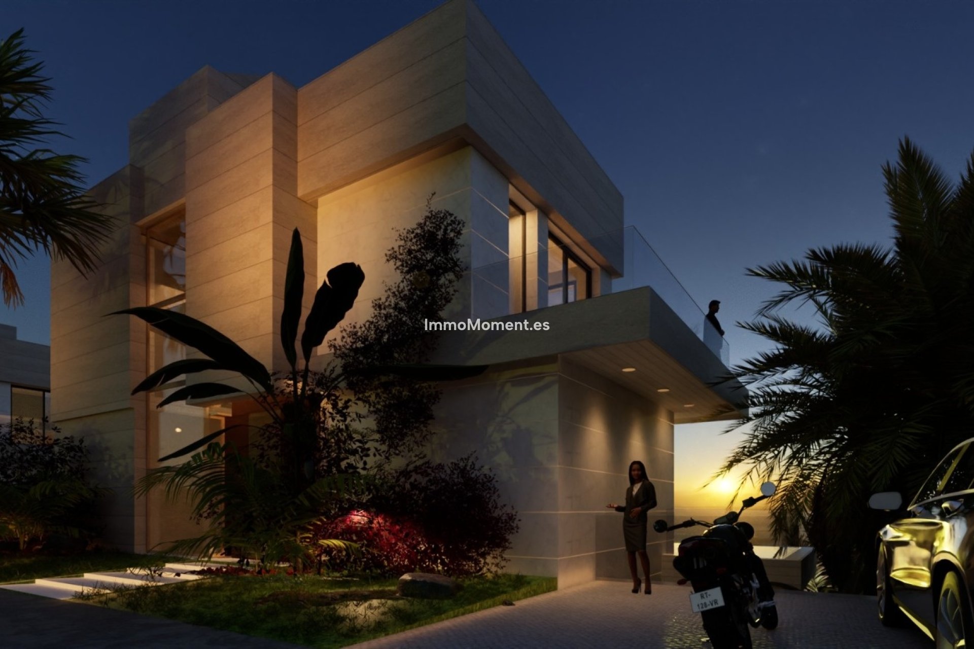Obra nueva - Villa independiente - Estepona  - Estepona