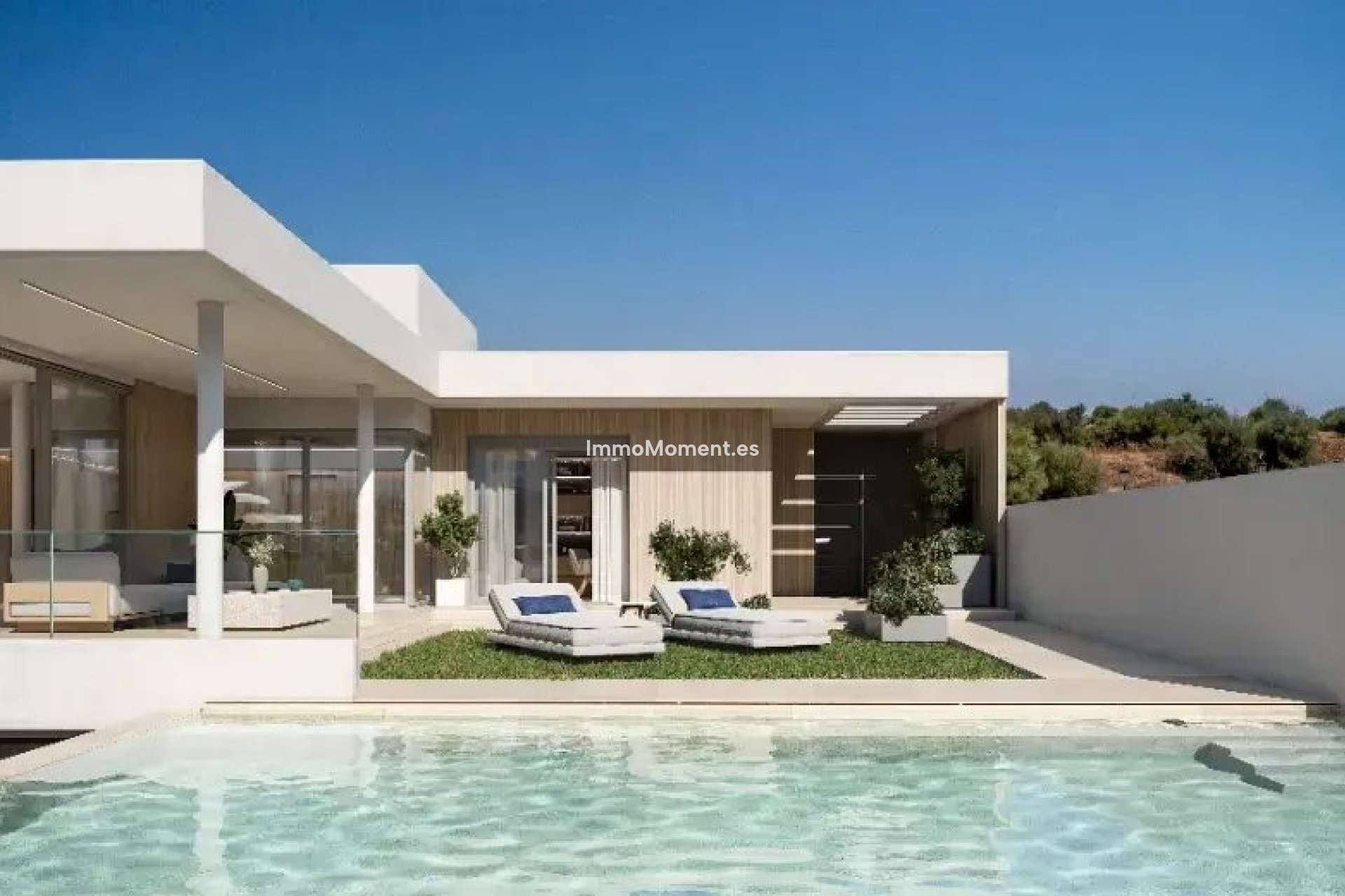 Obra nueva - Villa independiente - Estepona  - Estepona