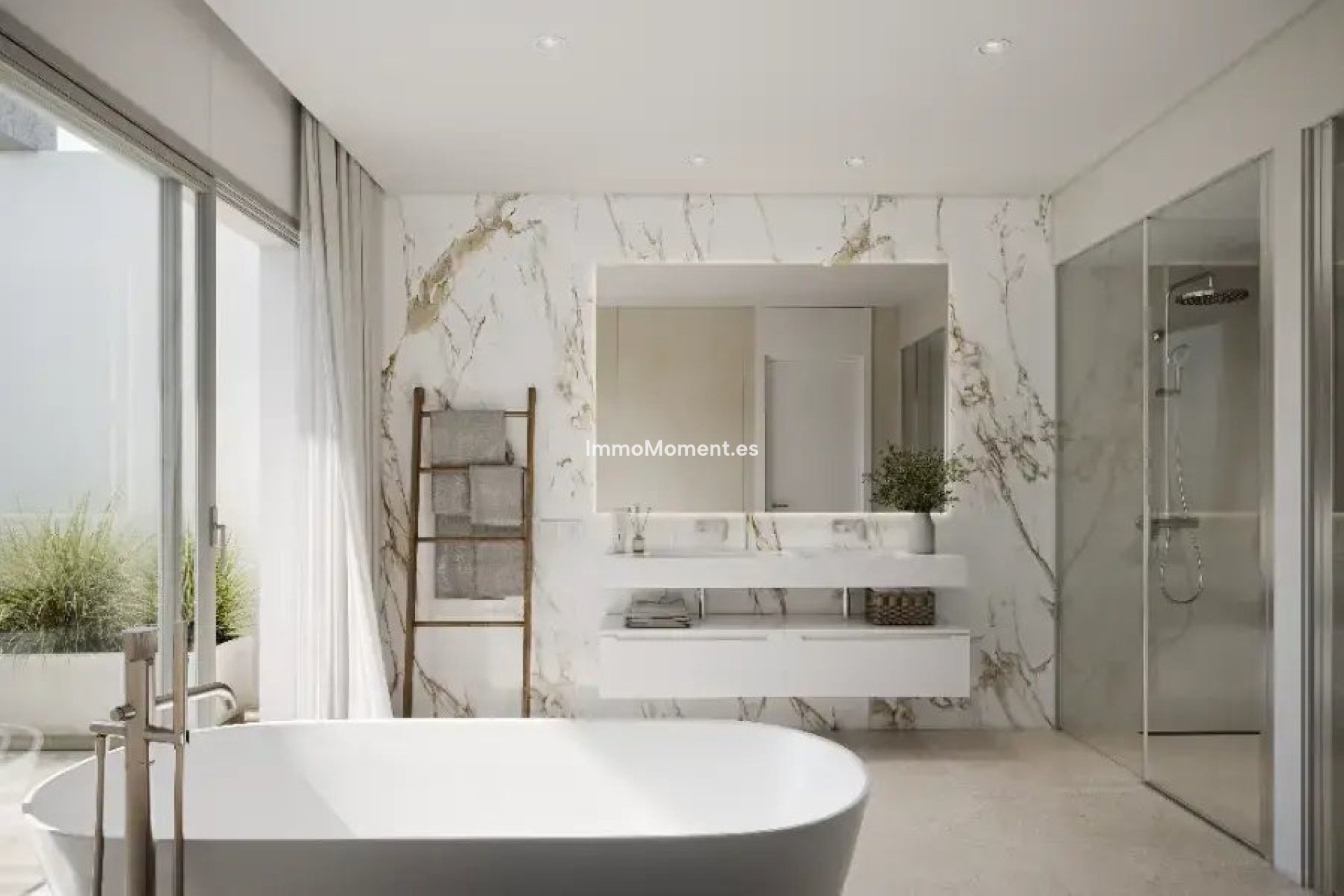 Obra nueva - Villa independiente - Estepona  - Estepona