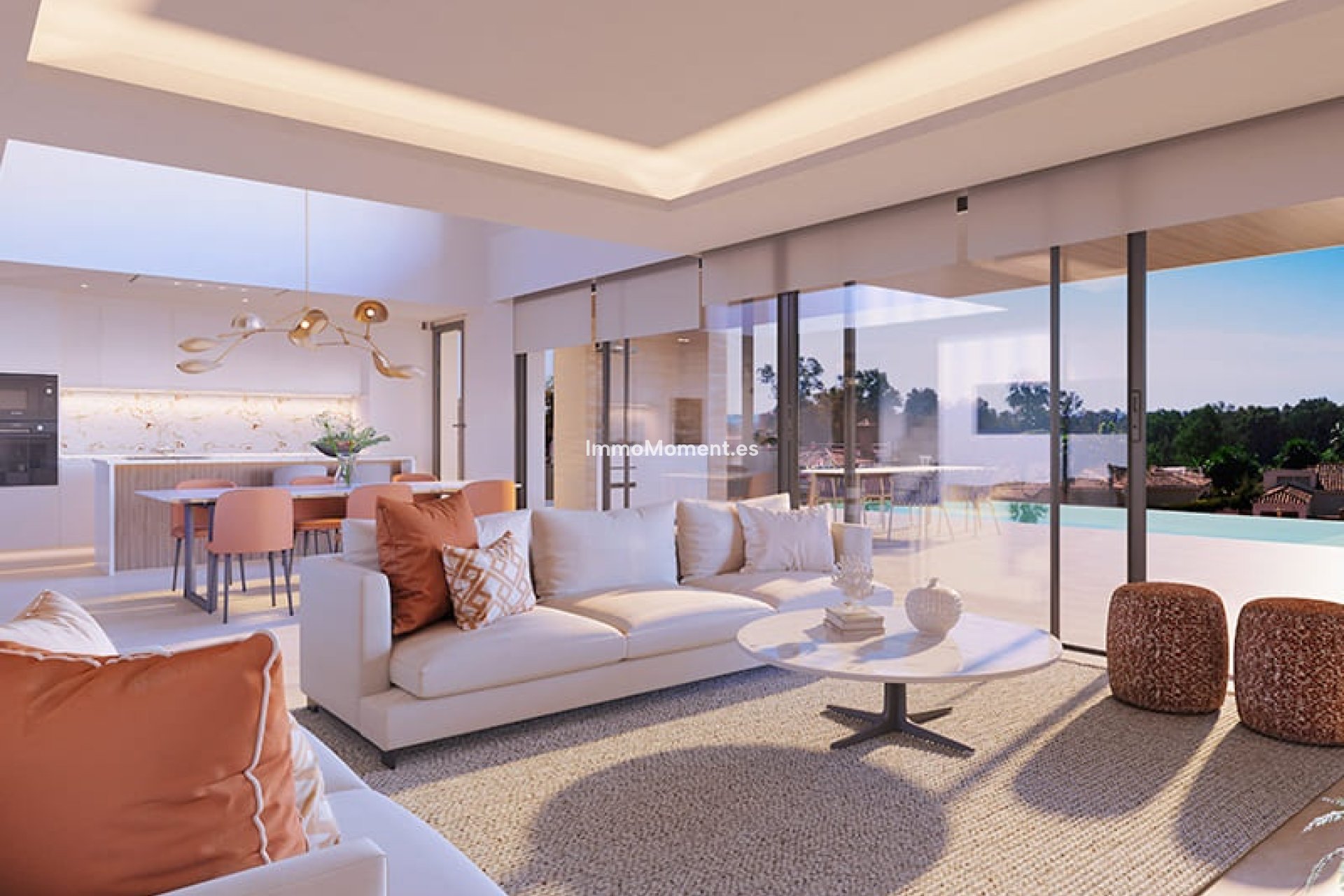Obra nueva - Villa independiente - Estepona  - Estepona