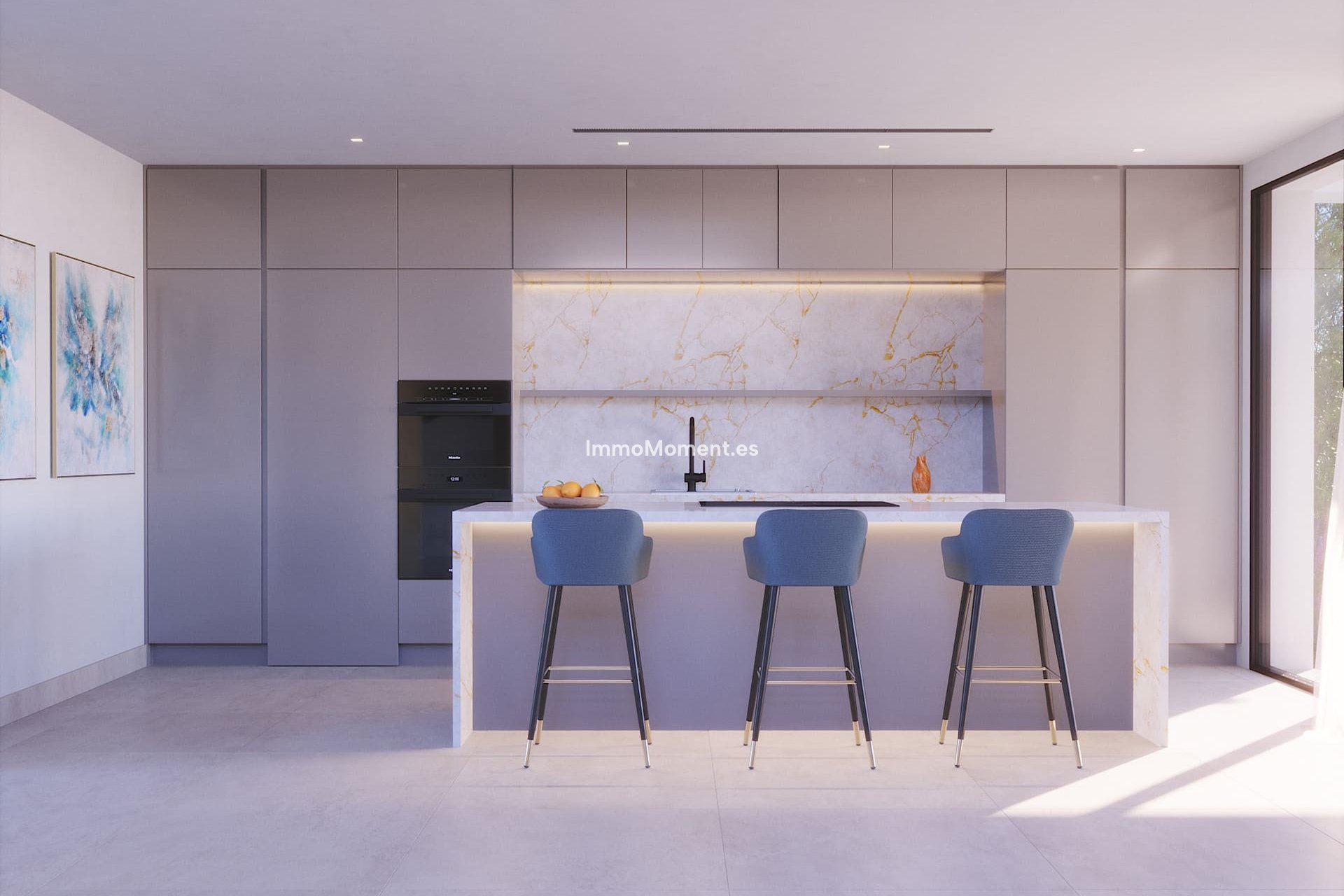 Obra nueva - Villa independiente - Estepona  - Estepona