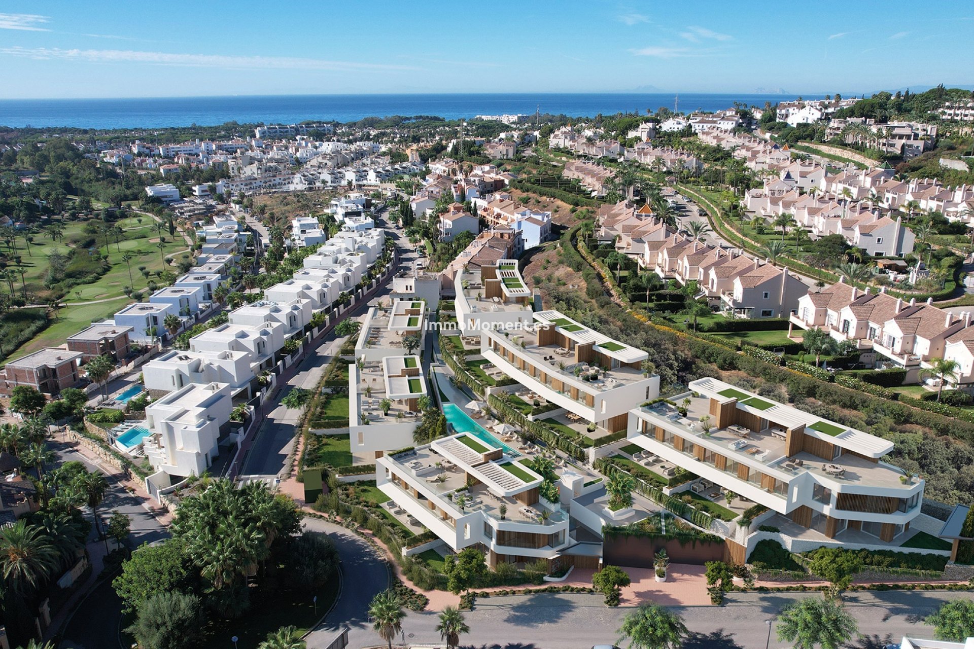 Obra nueva - Villa independiente - Estepona  - Estepona