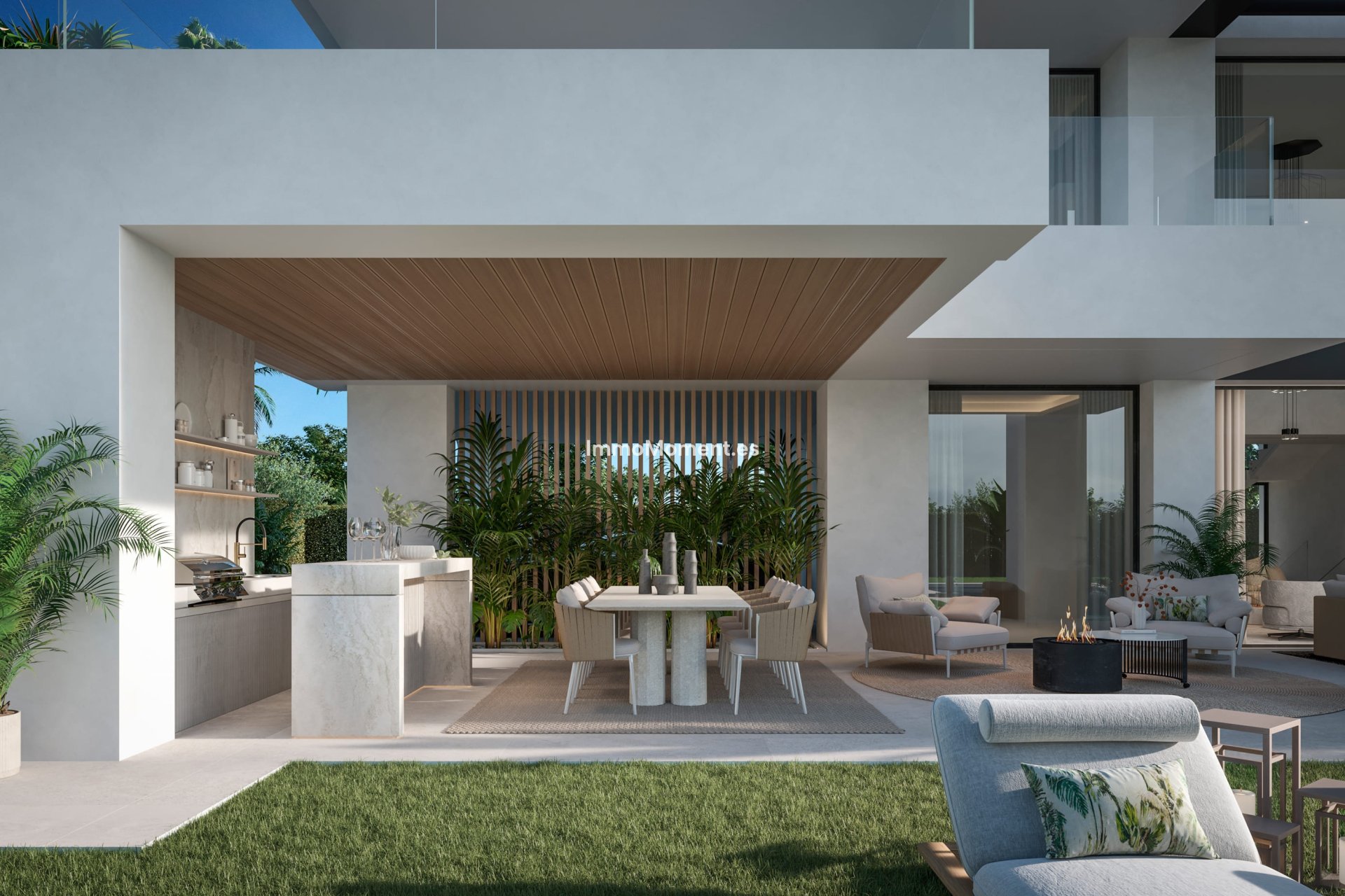 Obra nueva - Villa independiente - Estepona  - Estepona
